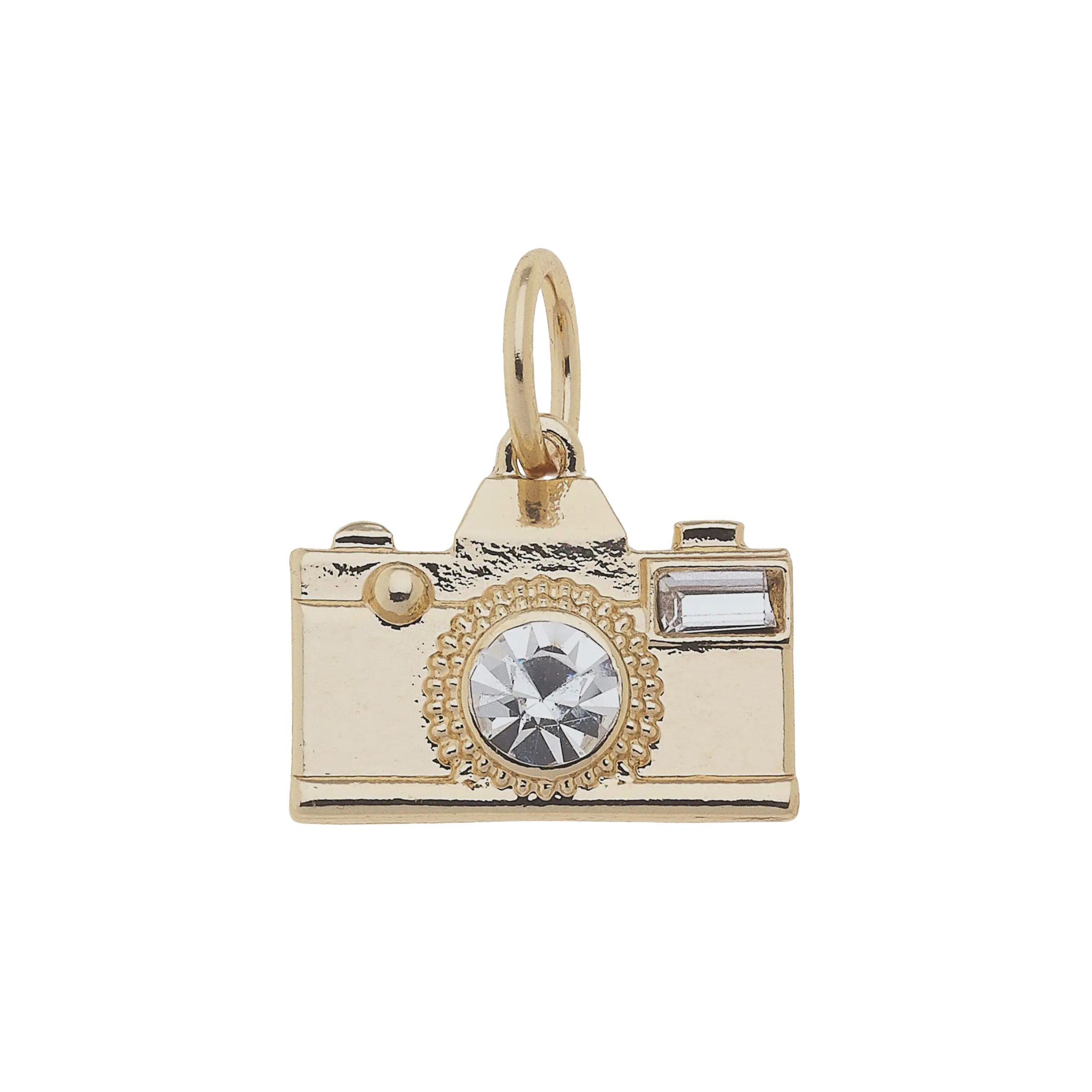 Gold Camera Charm