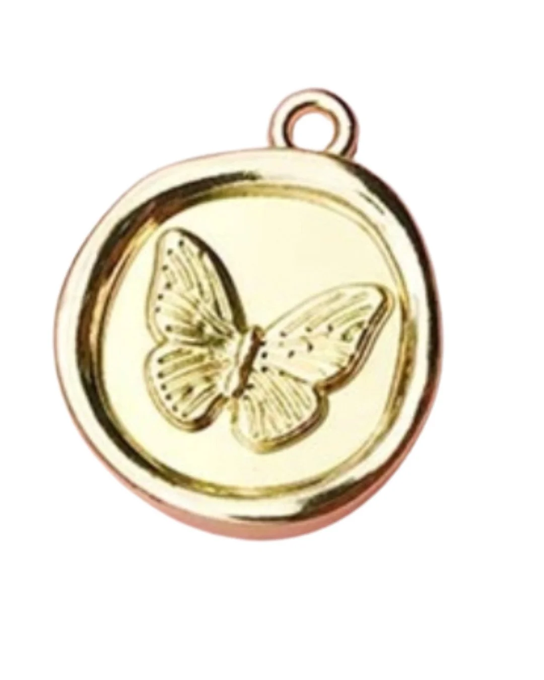 Gold Butterfly Charm