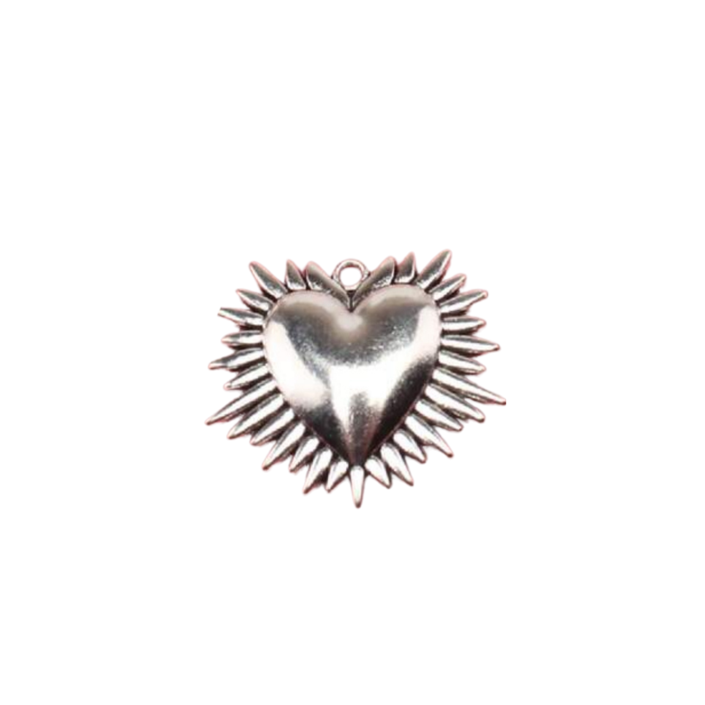 Silver Heart Burst