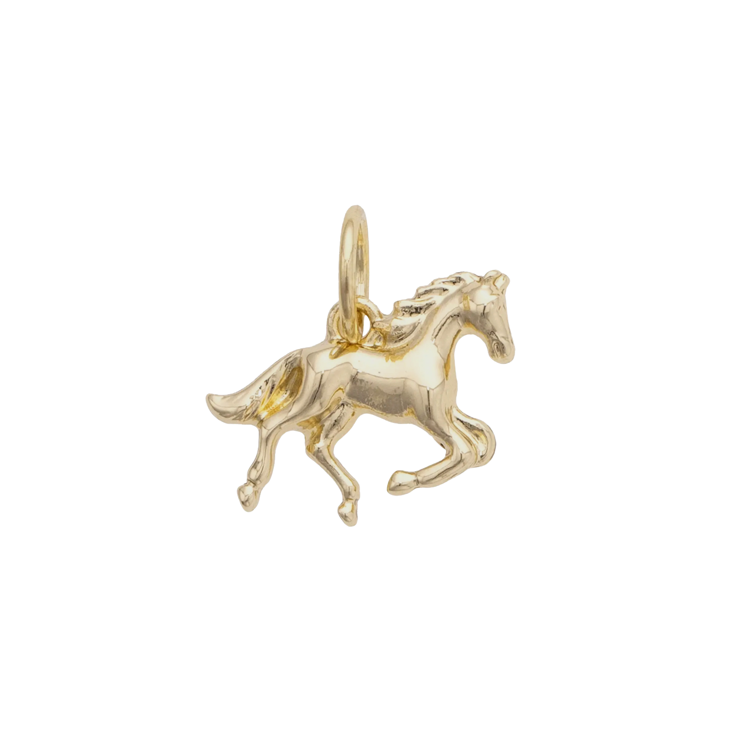 Gold Horse Charm