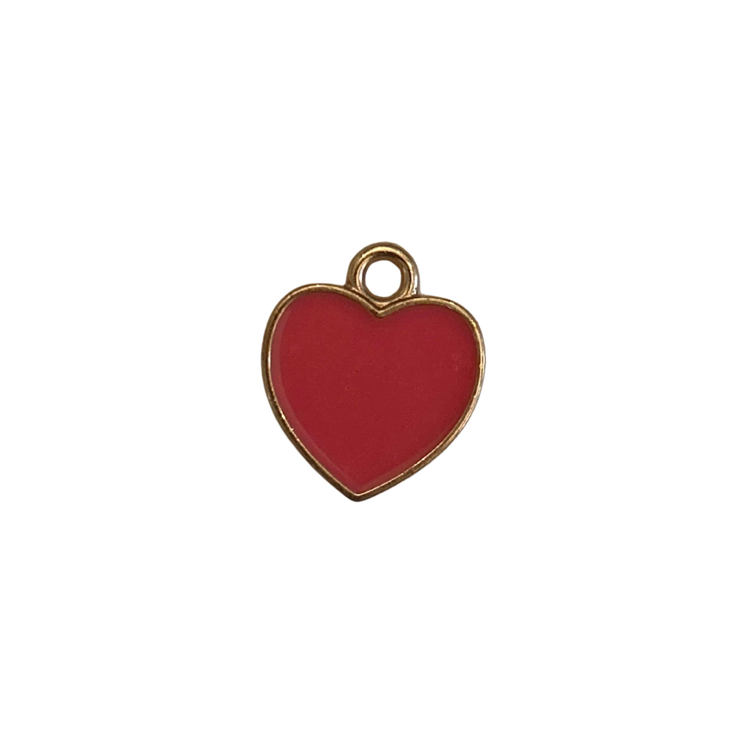 Colored Heart Charm