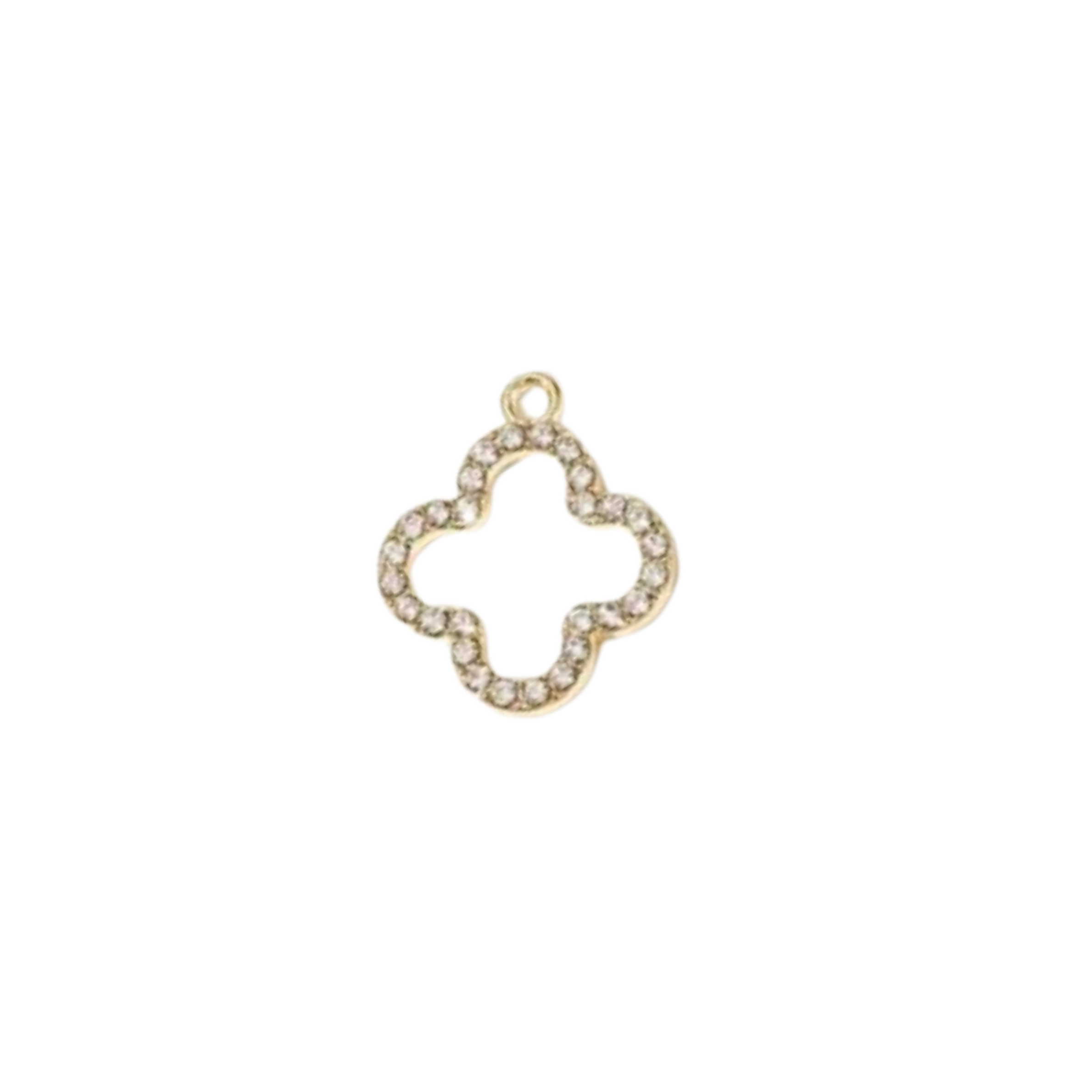 Rhinestone Hollow Clover