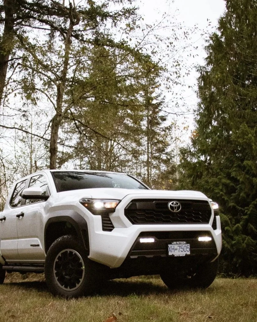 Tacoma 4x4 camp rental for adventures on Vancouver Island