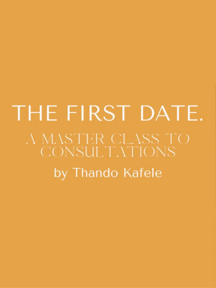 The First Date: A Master Class to Consultations