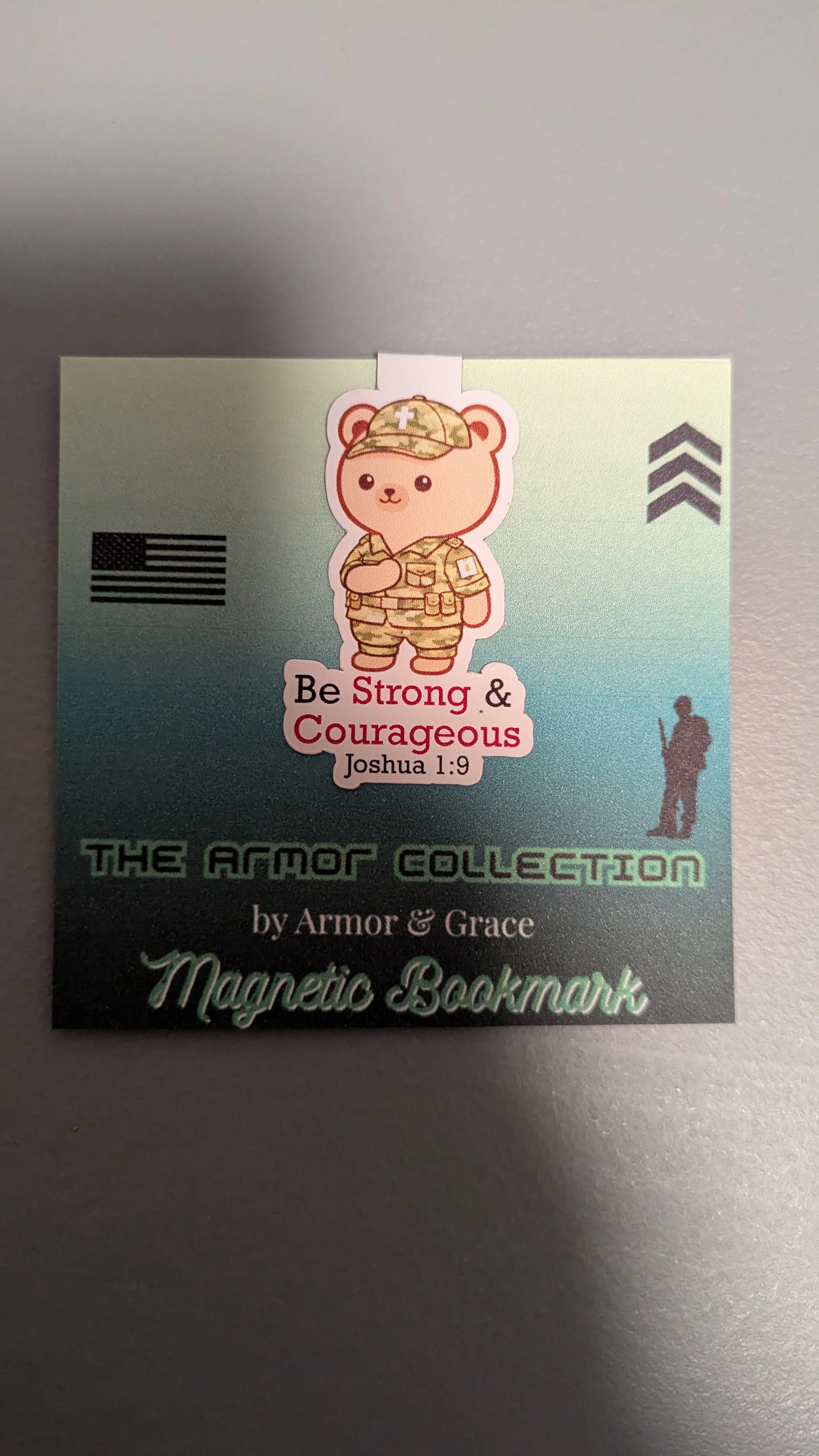 Be strong and courageous