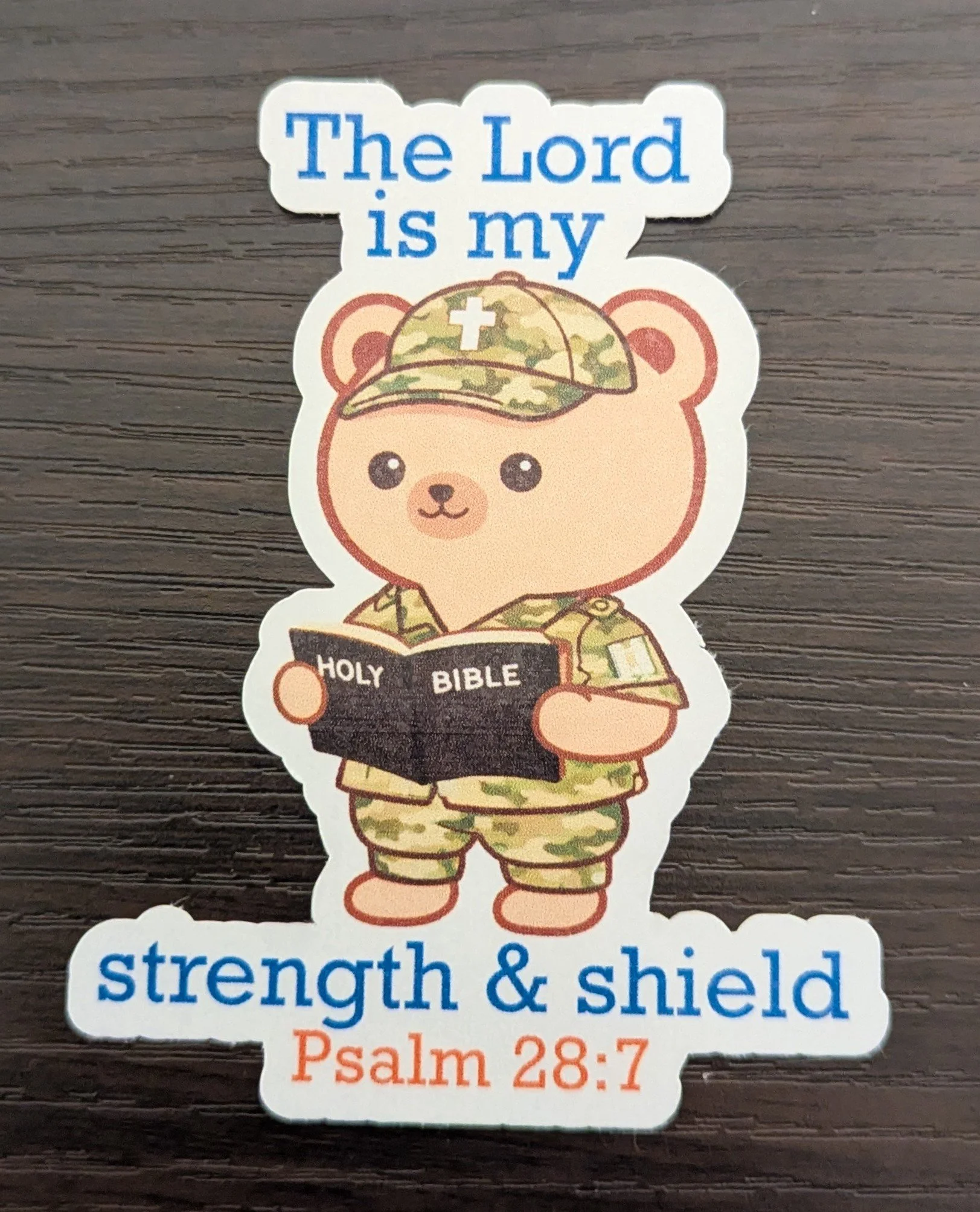 The Lord is my strength and shield