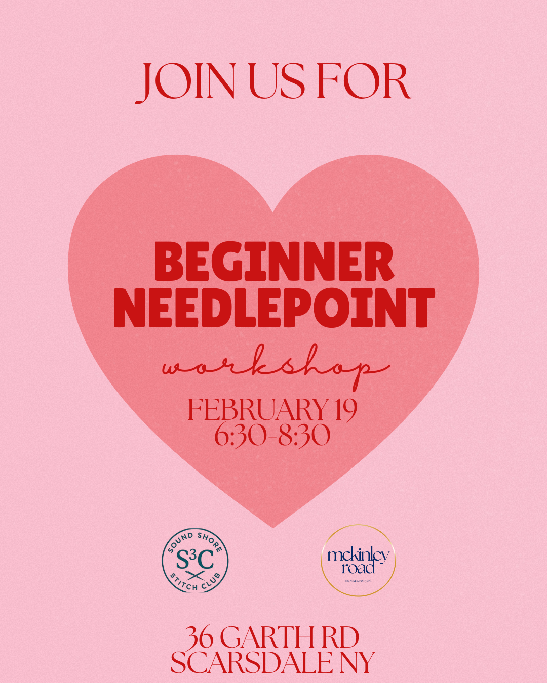 SOUNDSHORE STITCH CLUB EVENT (TICKETED EVENT)