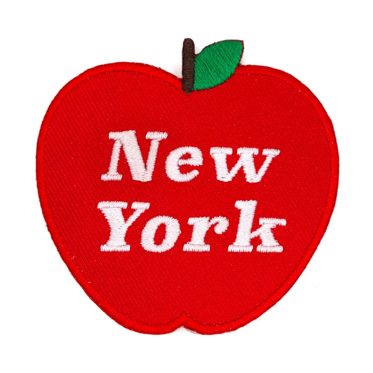 Nyc Apple Embroidered Iron-On Patch