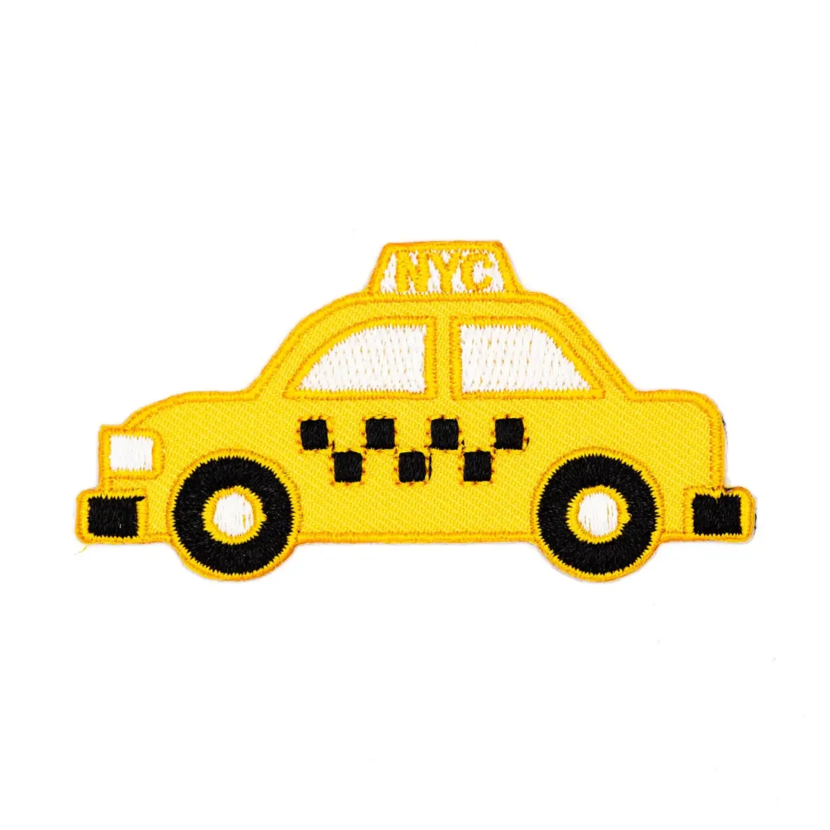 NYC Taxi Embroidered Iron-On Patch