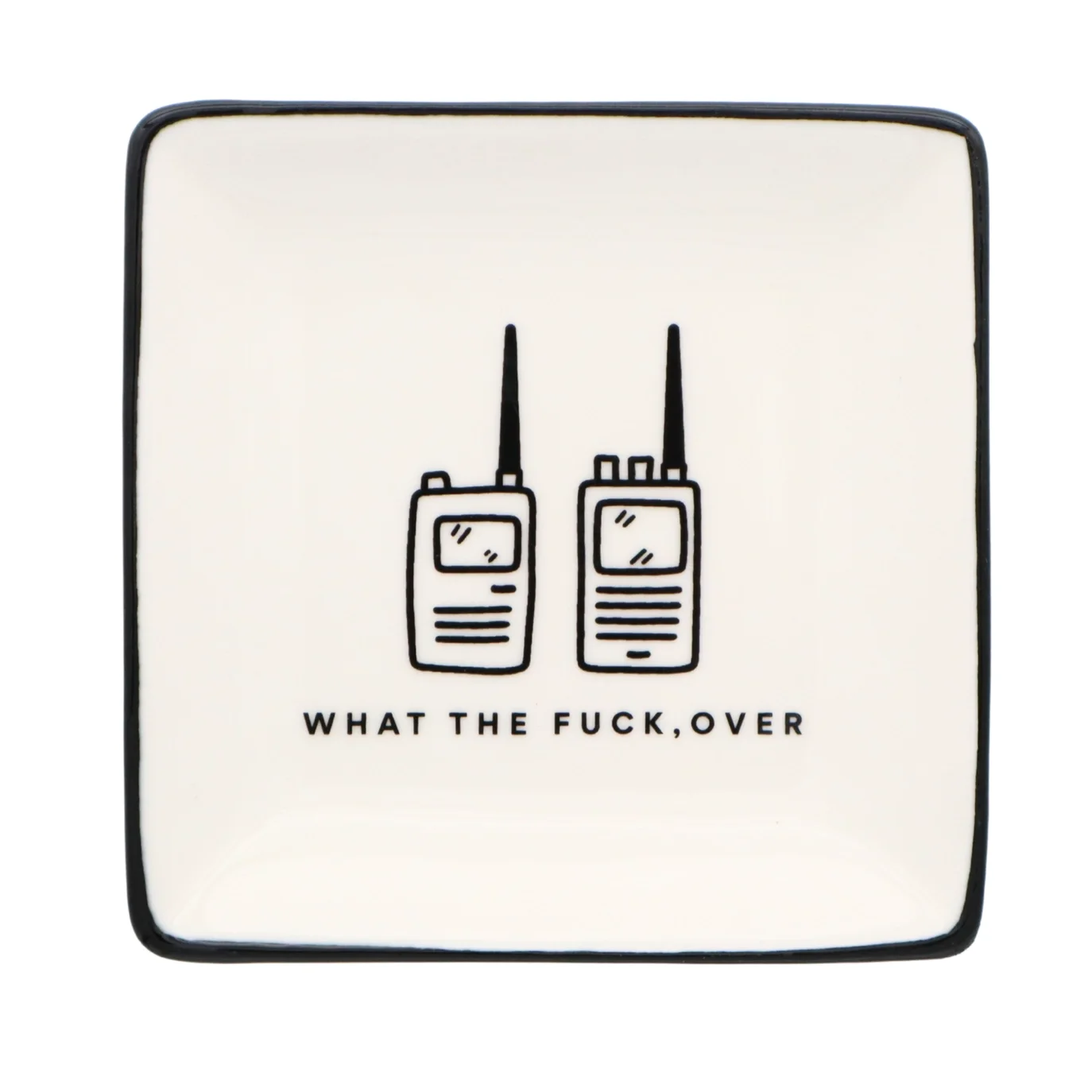 Square Trinket Tray What the Fuck Over
