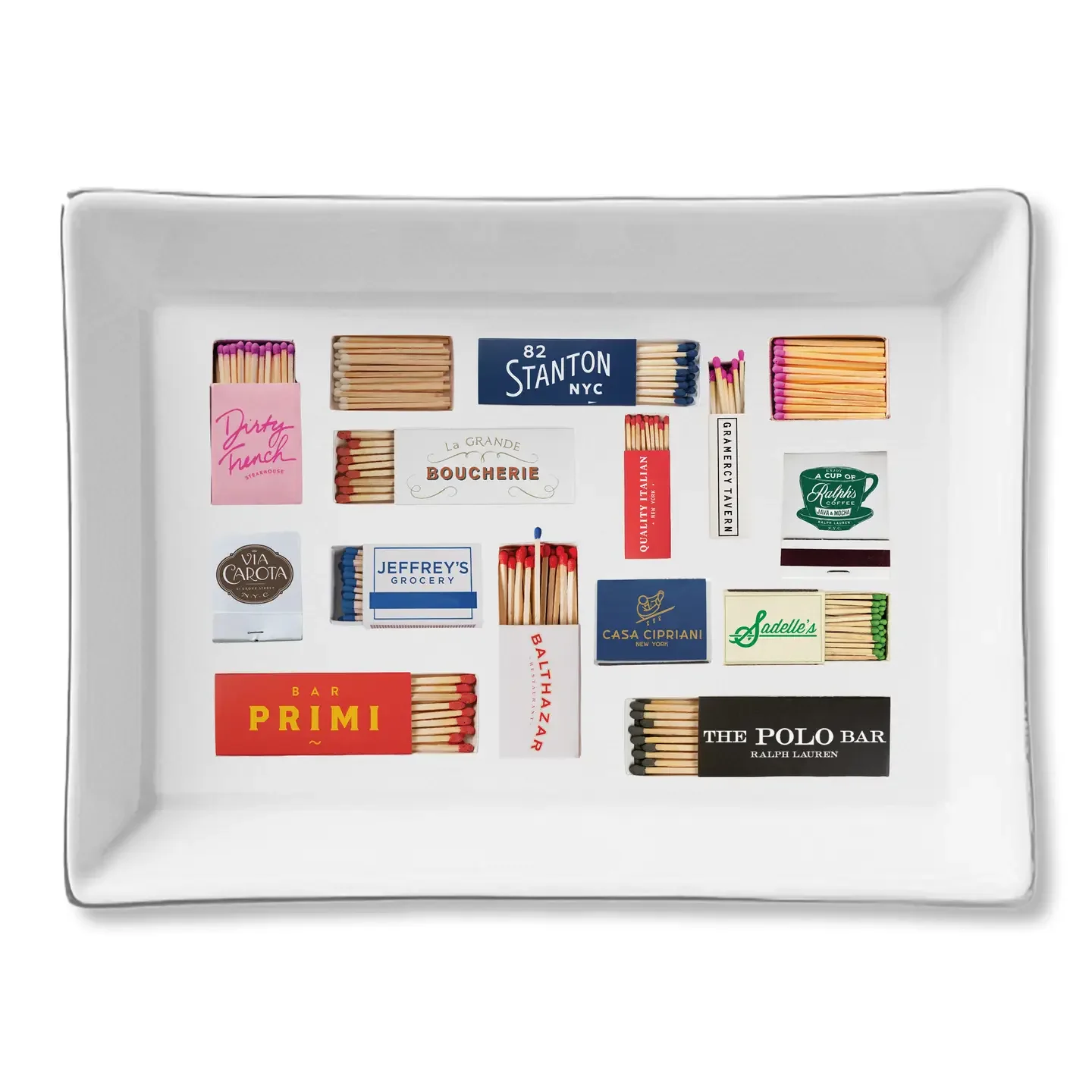 Ceramic Tray - Matches NY Restaurants