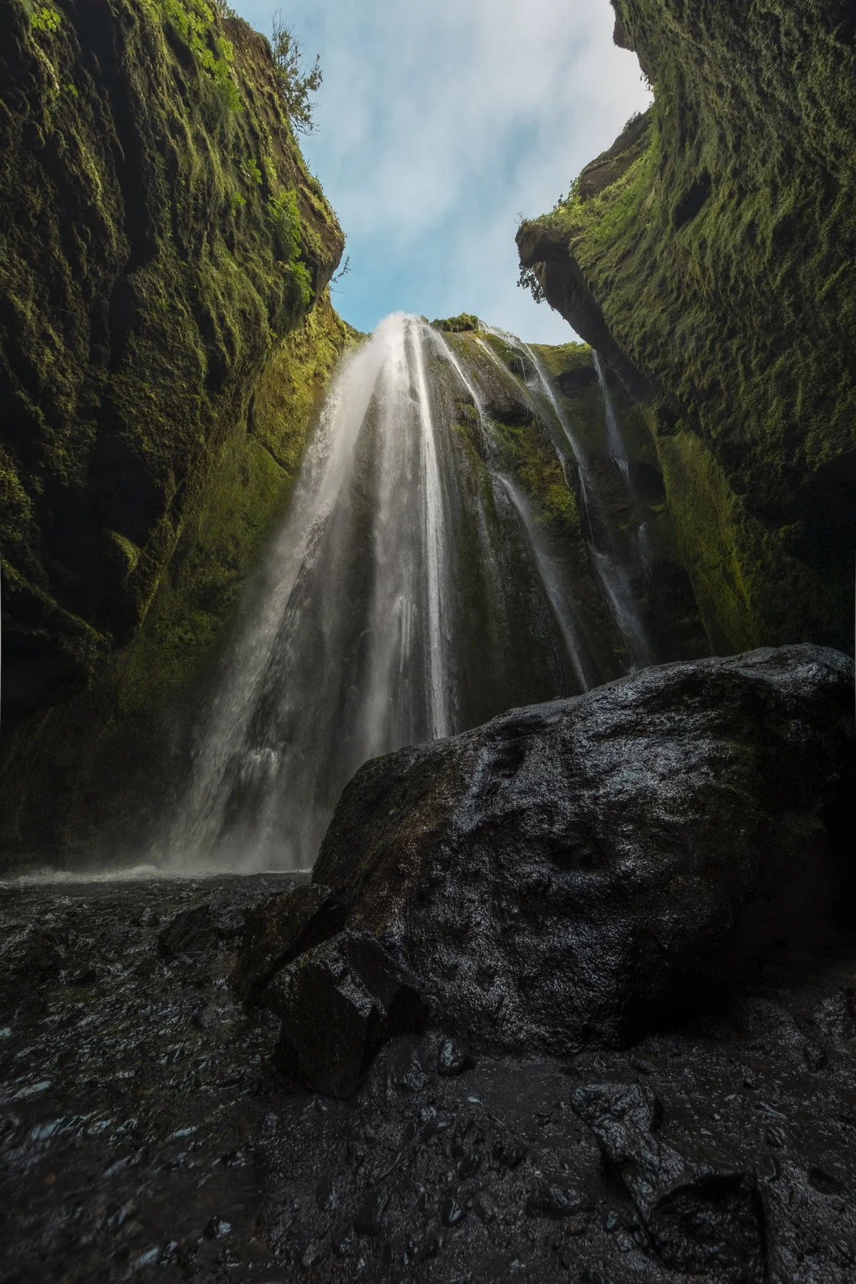 Beneath Gljúfrabúi