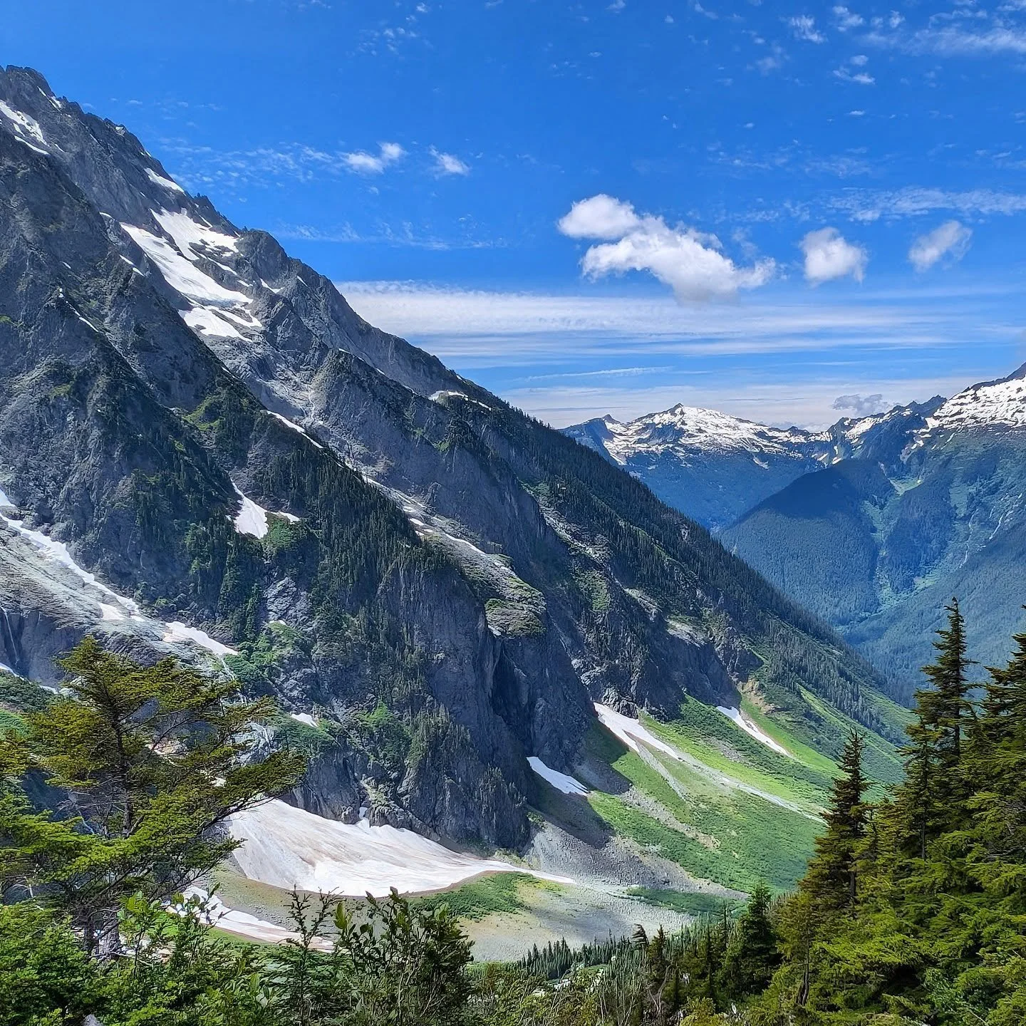 More views from #cascadepass  earlier this summer #cascadepasstrail  #northcascadesnationalpark
