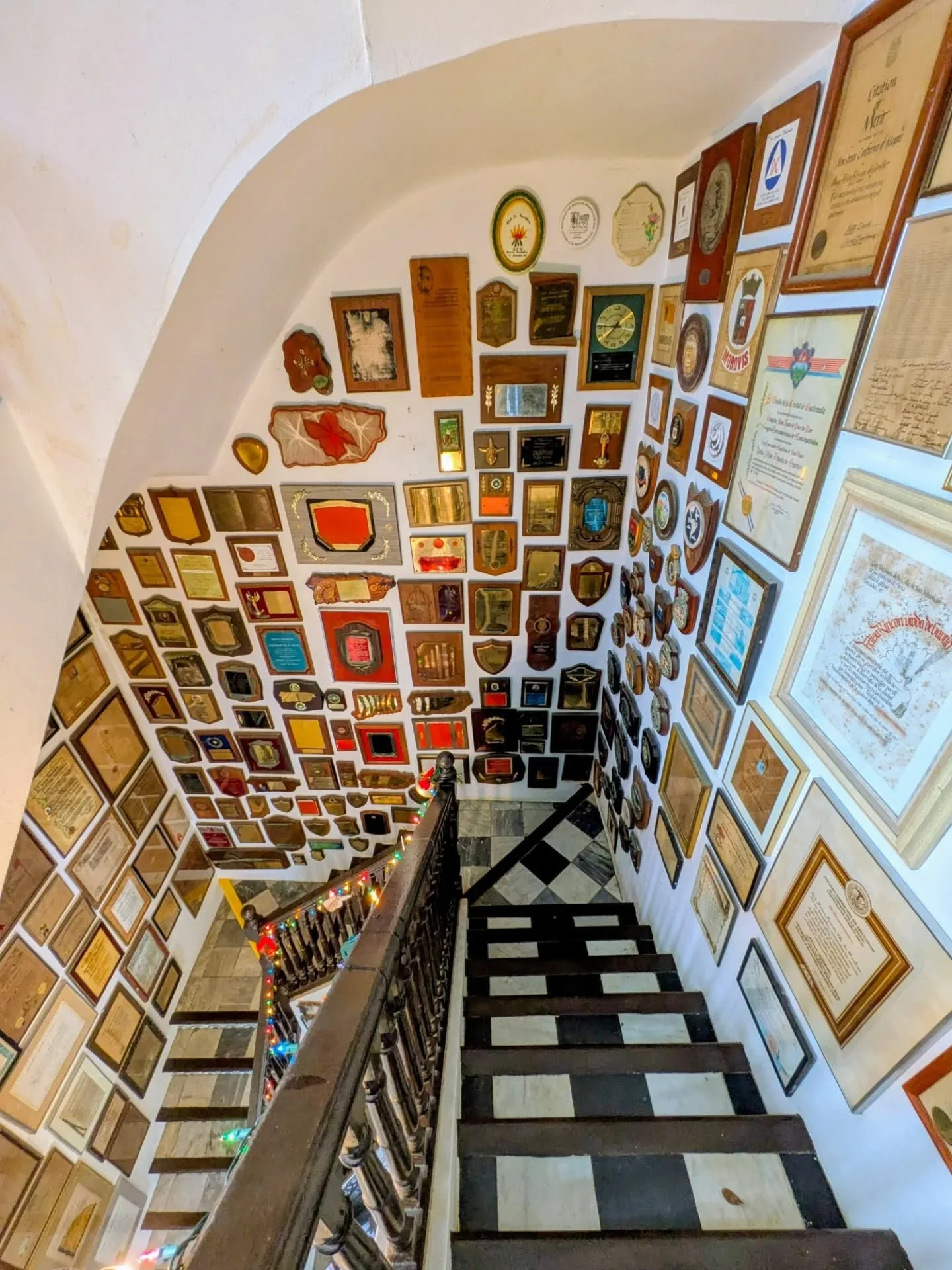 The home of the first female mayor of San Juan #rincondegautier and the thousands of awards and felicitations she received from across the world