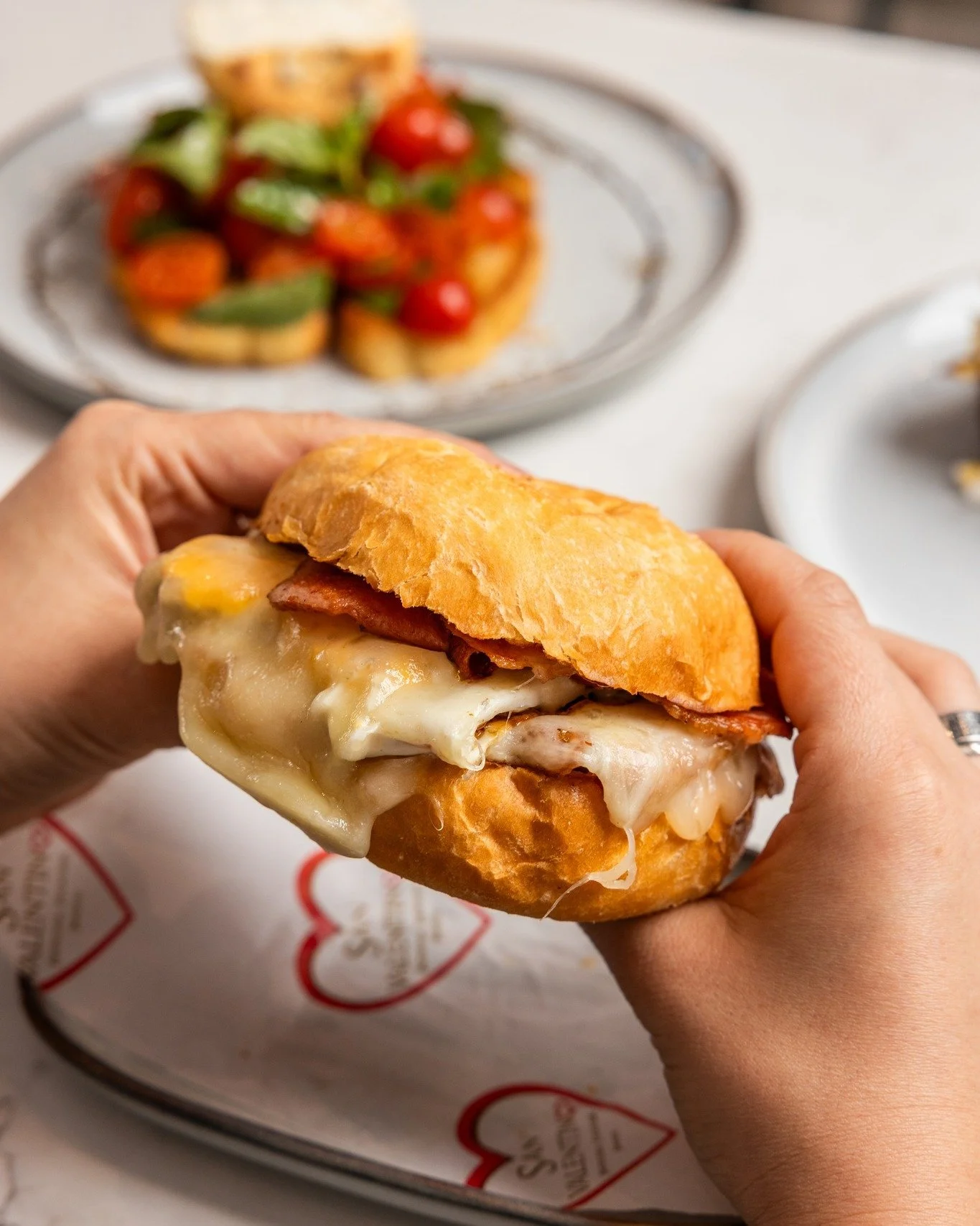 How could you resist the ultimate breakfast combo? 🥓🍳

Bacon &amp; Egg Roll, served fresh daily!

#sanvalentino

#sydneyfood #sydneybakery #sydneypastries #sydneydesserts #takeawaylunch #sydneyfoodies