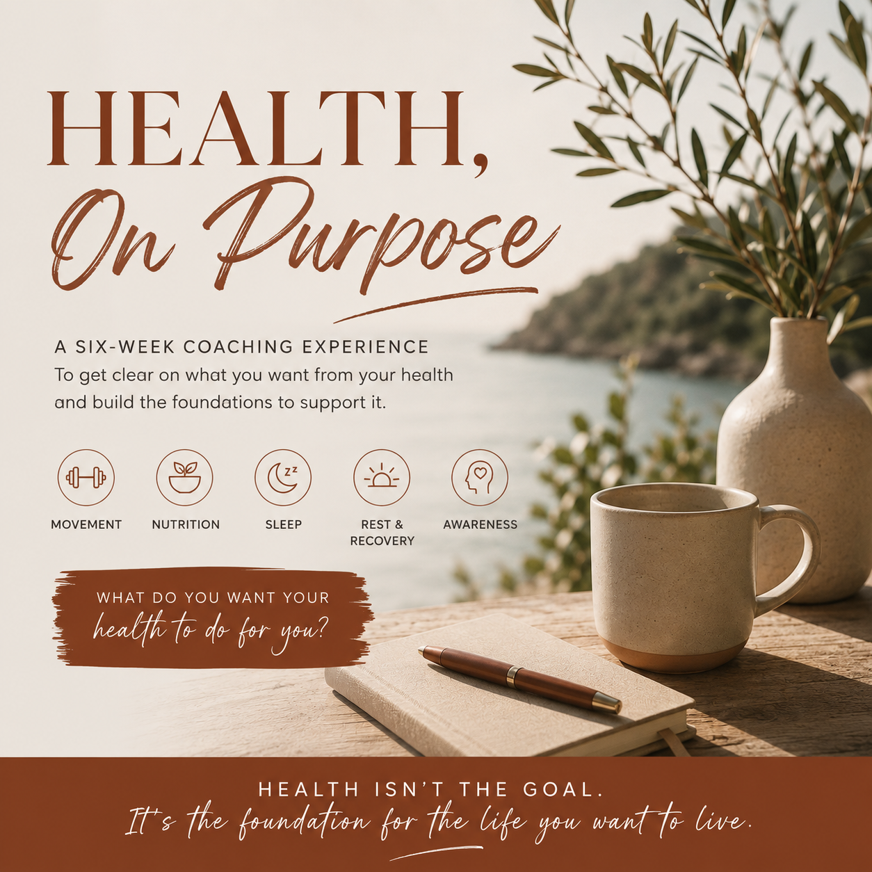 Health, On Purpose - 6 Week Group Coaching