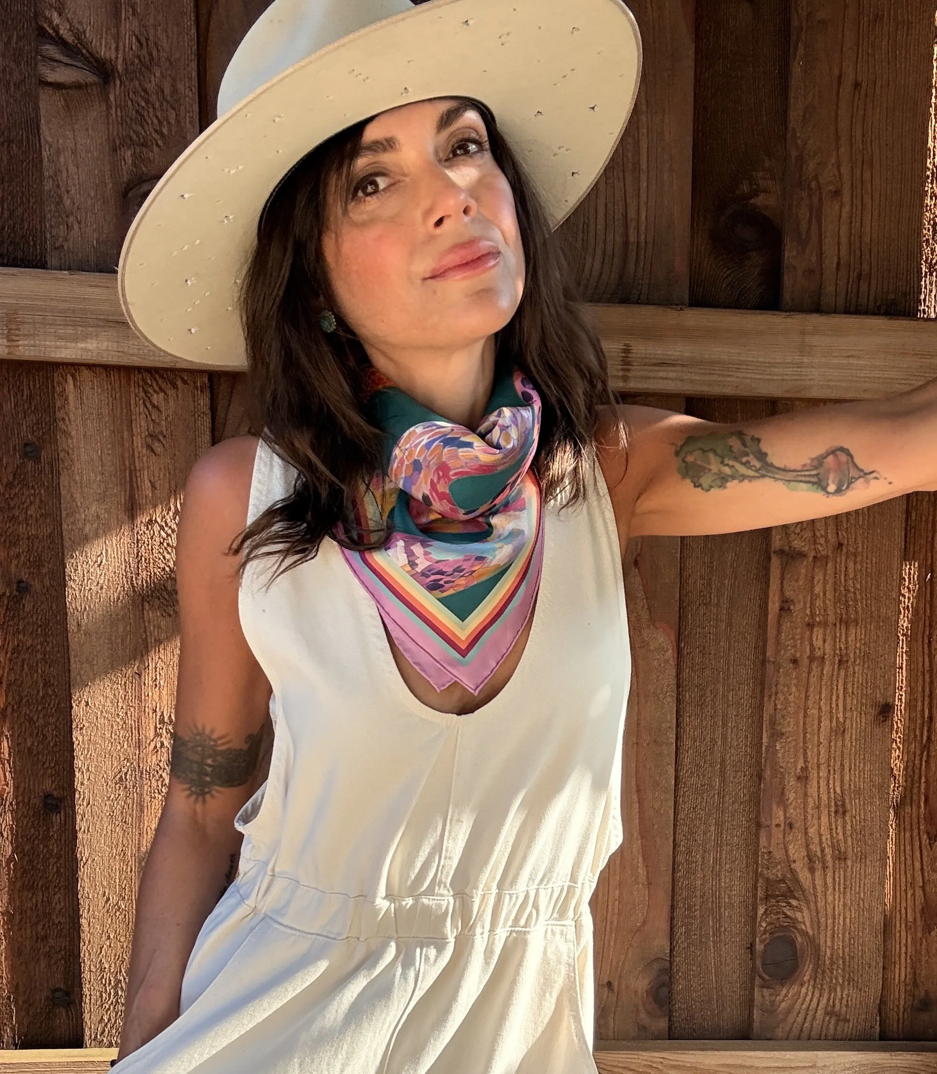  5 Ways to Wear a Silk Scarf