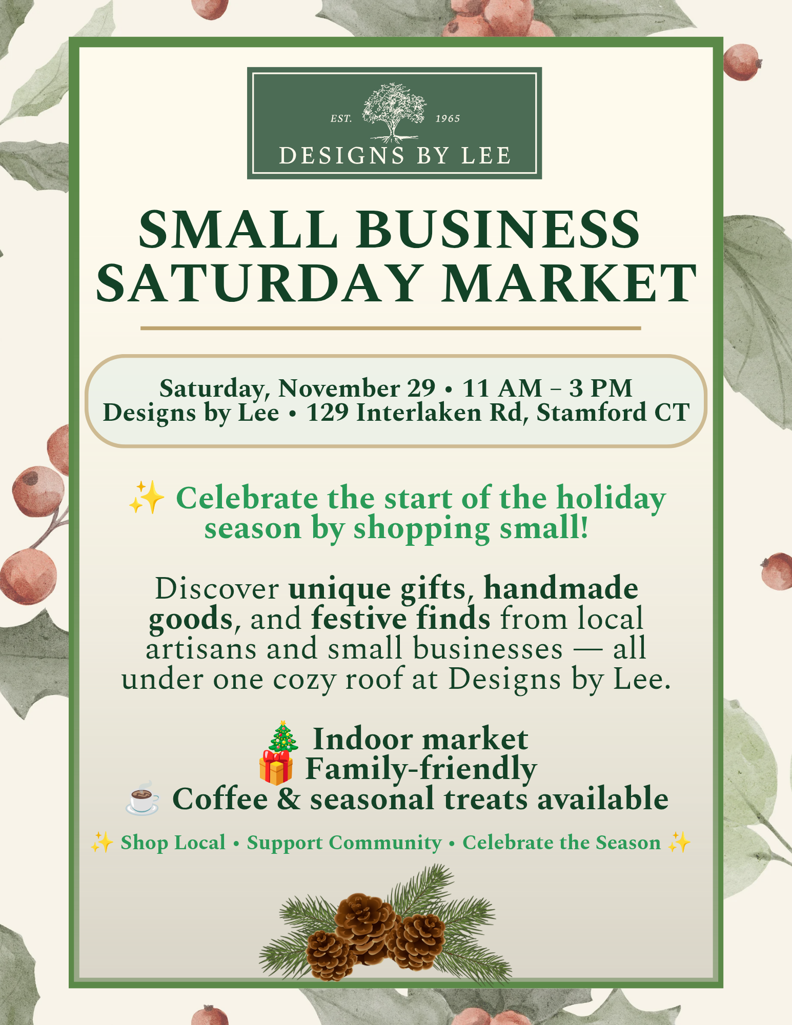 Small Business Saturday Holiday Market