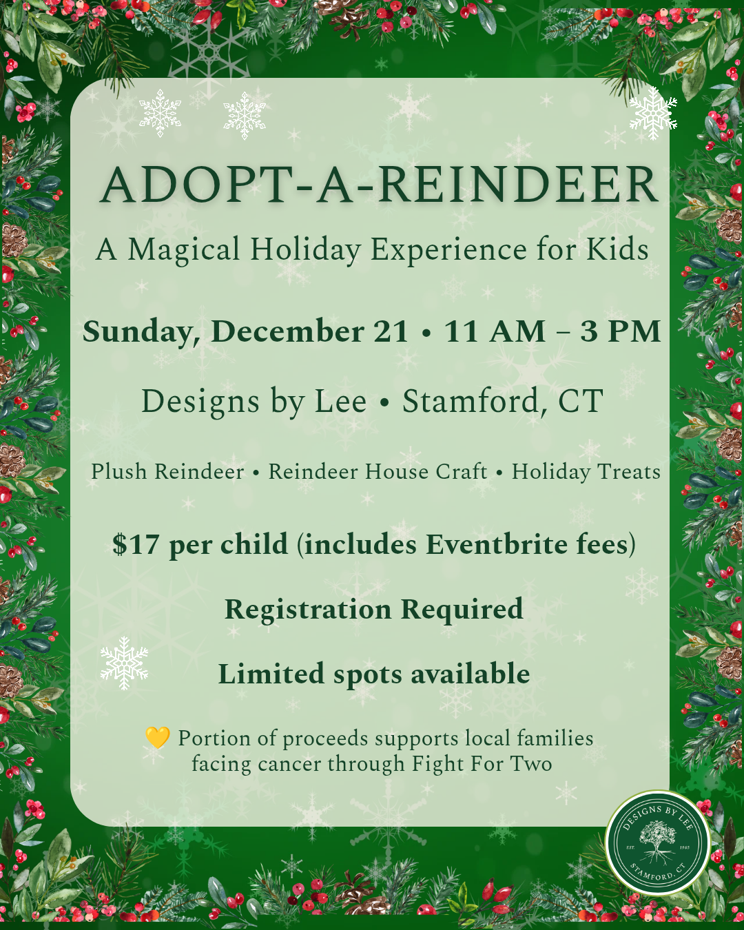 Adopt-A-Reindeer Experience