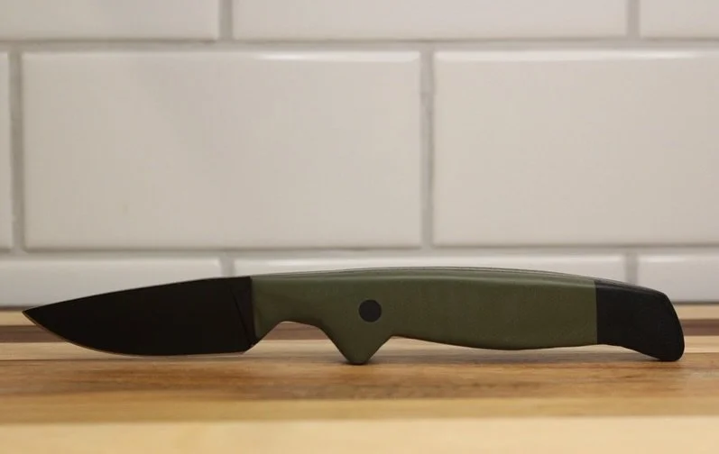 Army Green &amp; Black G10 Handle On This Skinning Blade. With A Mossy Oak Camo Sheath.

Good Luck To Everyone Hunting This Year. Stay Safe!

#EDCknife #customknives #madeinusa #knife #cuttingboard #usa🇺🇸 #CKKnifeCompany #CKKC #michigan #mi #grandr