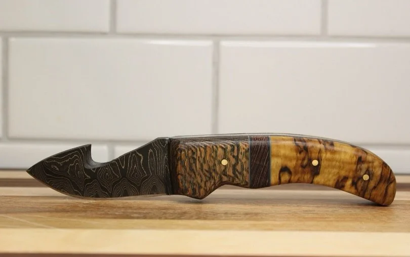 Saying Goodbye To &ldquo;The Tito&rdquo; Until Next Year, Hopefully Everyone Who Ordered One Was Able To Put Them To Good Use This Hunting Season.

#CKKnifeCompany #customknives #usa🇺🇸