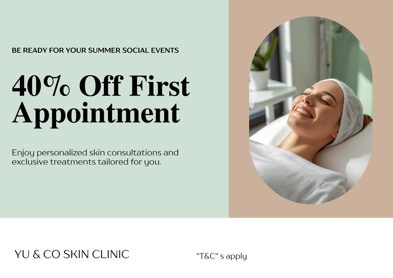 Promotion | Discover Exclusive Skin Care Deals – Book Now — Yu & Co ...
