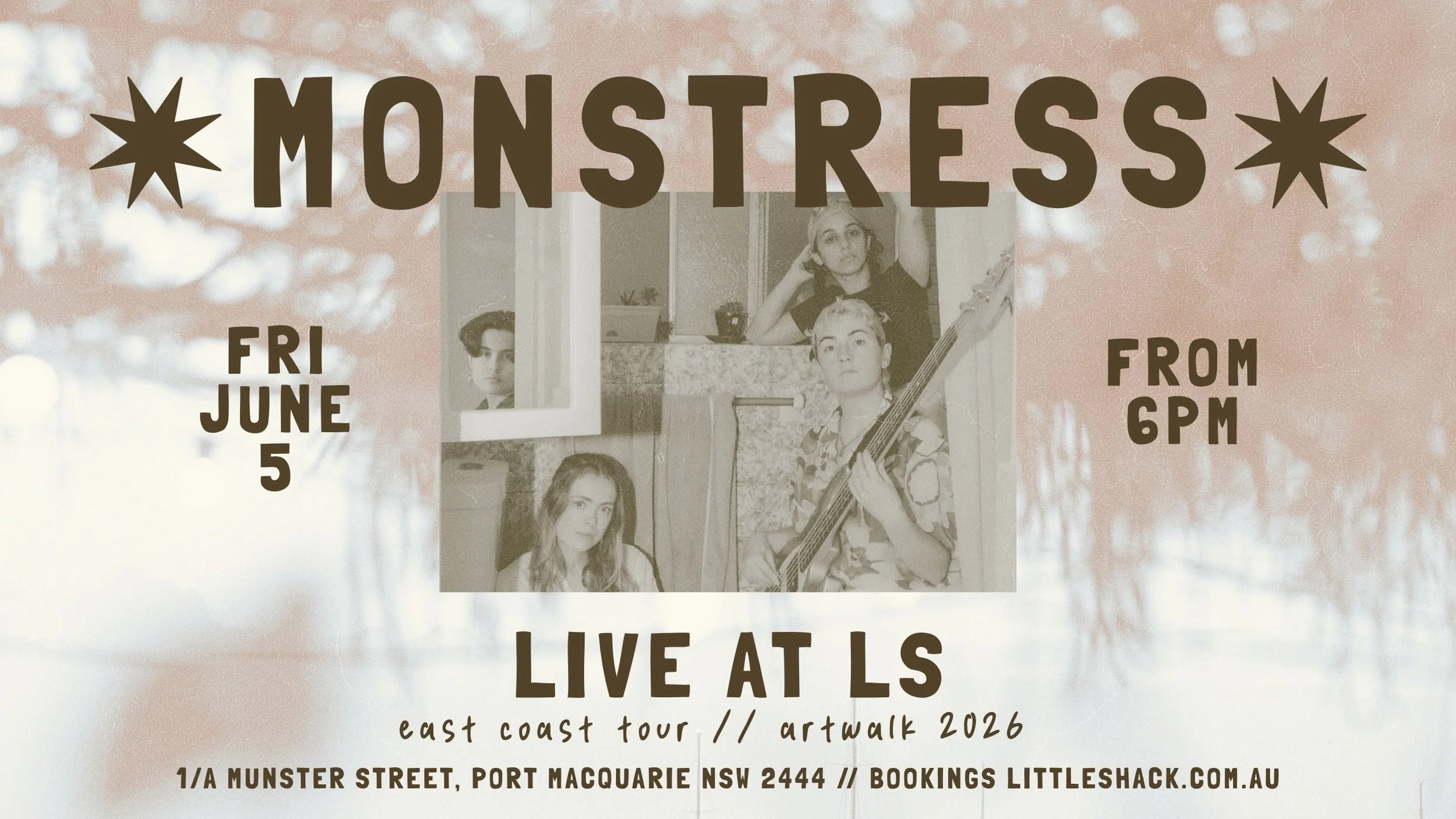 MONSTRESS — LIVE AT THE SHACK
