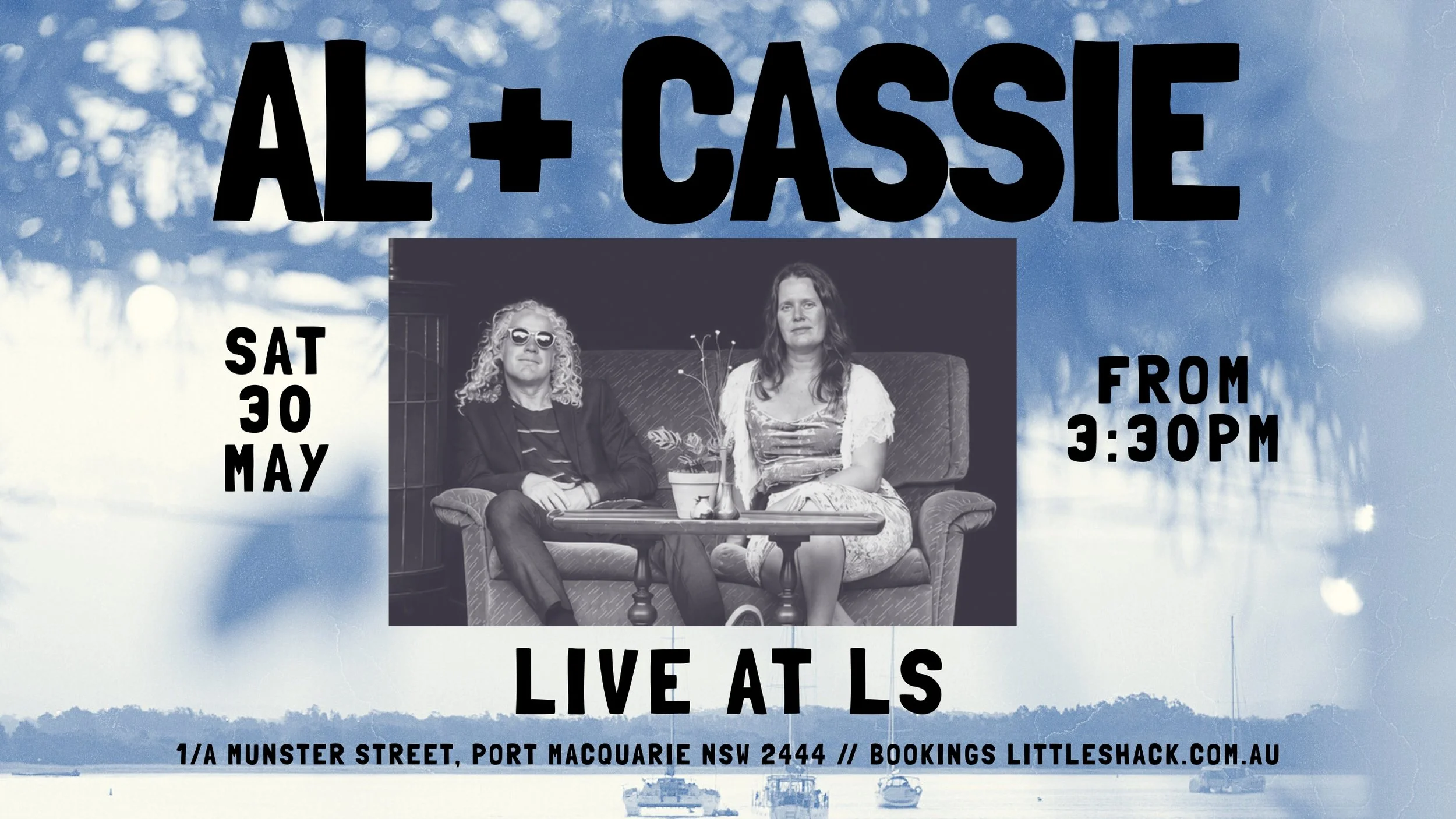 Al + Cas — LIVE AT THE SHACK