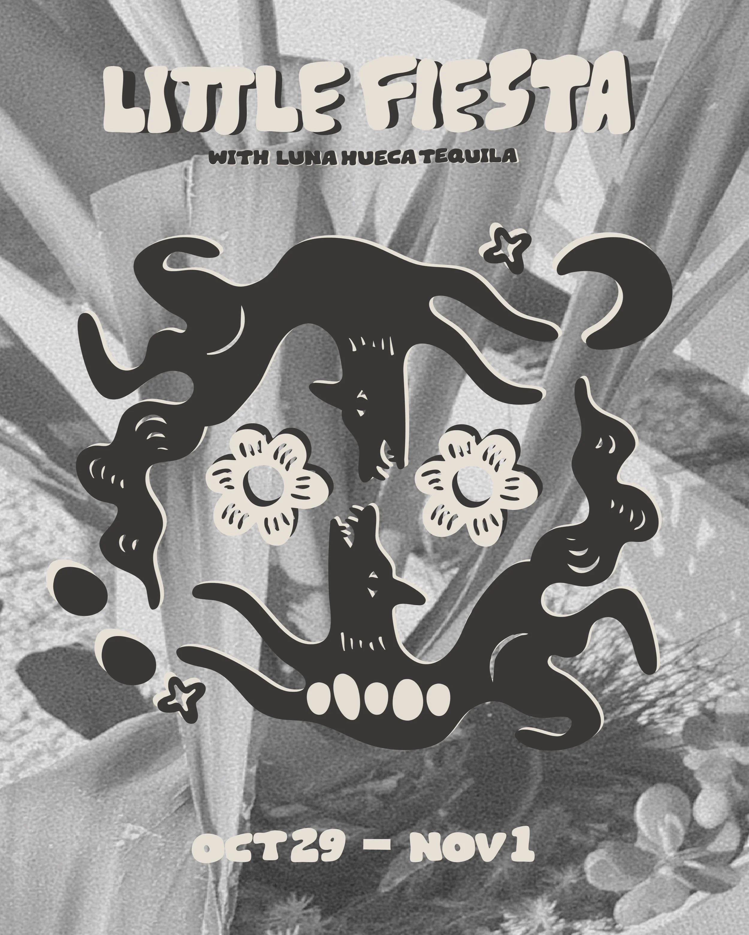 little fiesta is back //

+ four days of Mexican-inspired street food
+ tequila and fun stuff w/ @lunahuecatequila 
+ live music through the wknd 

oct 29 &mdash; nov 1.
more to come. 

#littleshack #littlefiesta #dayofthedead #portmac
