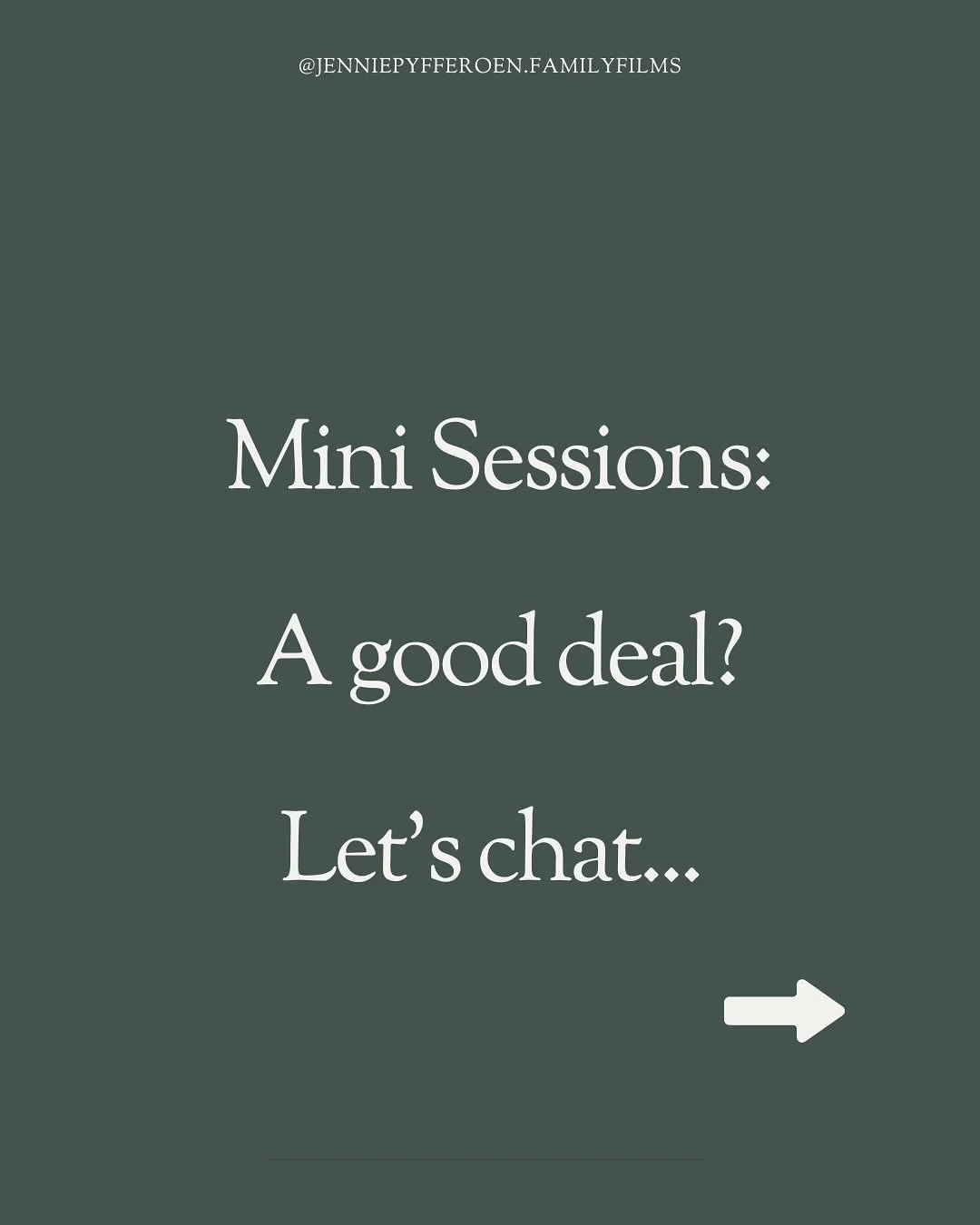 I don&rsquo;t think they&rsquo;re the good deal people think they are. And I also think it makes family a shoot a list item. Check. Got that done. Next thing. 

Family shoots are more than that.