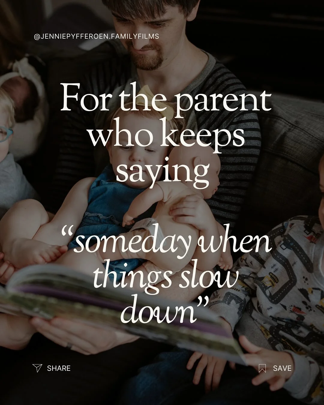 You&rsquo;re not behind.
 You&rsquo;re just in the middle of a beautiful, ordinary chapter &mdash; the kind that deserves to be remembered.

My Day in the Life sessions are slow, honest, and gentle &mdash; a space for your family to simply be.

No pr