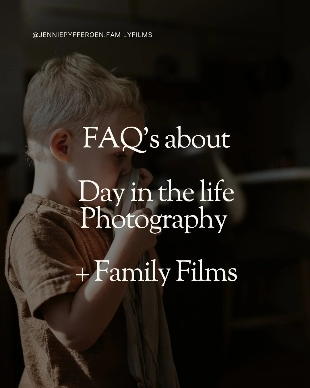 I love the response of a family the first time they see their real lives in photos and or video🥺🤍