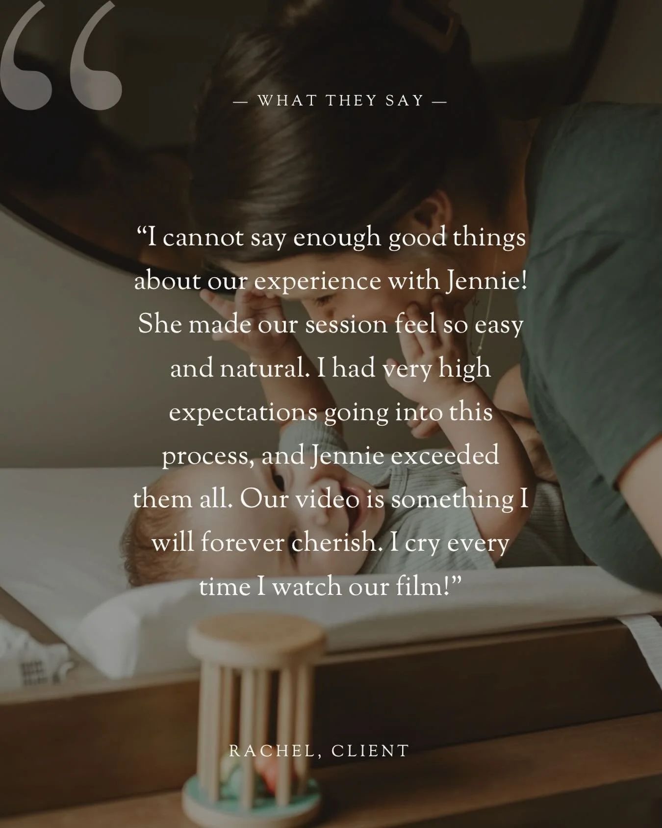 My best advice for those thinking of having a film: book it. Don&rsquo;t over think it. You won&rsquo;t regret it🤍🤍🤍