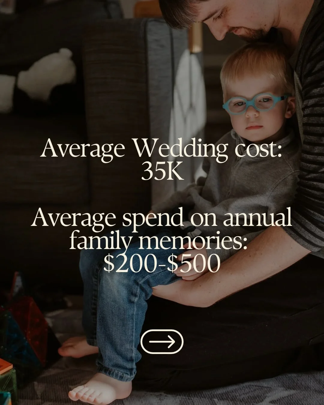 I hear it often. And I genuinely understand. I think when we zoom out and look at all of it &hellip; we see it differently 🤍