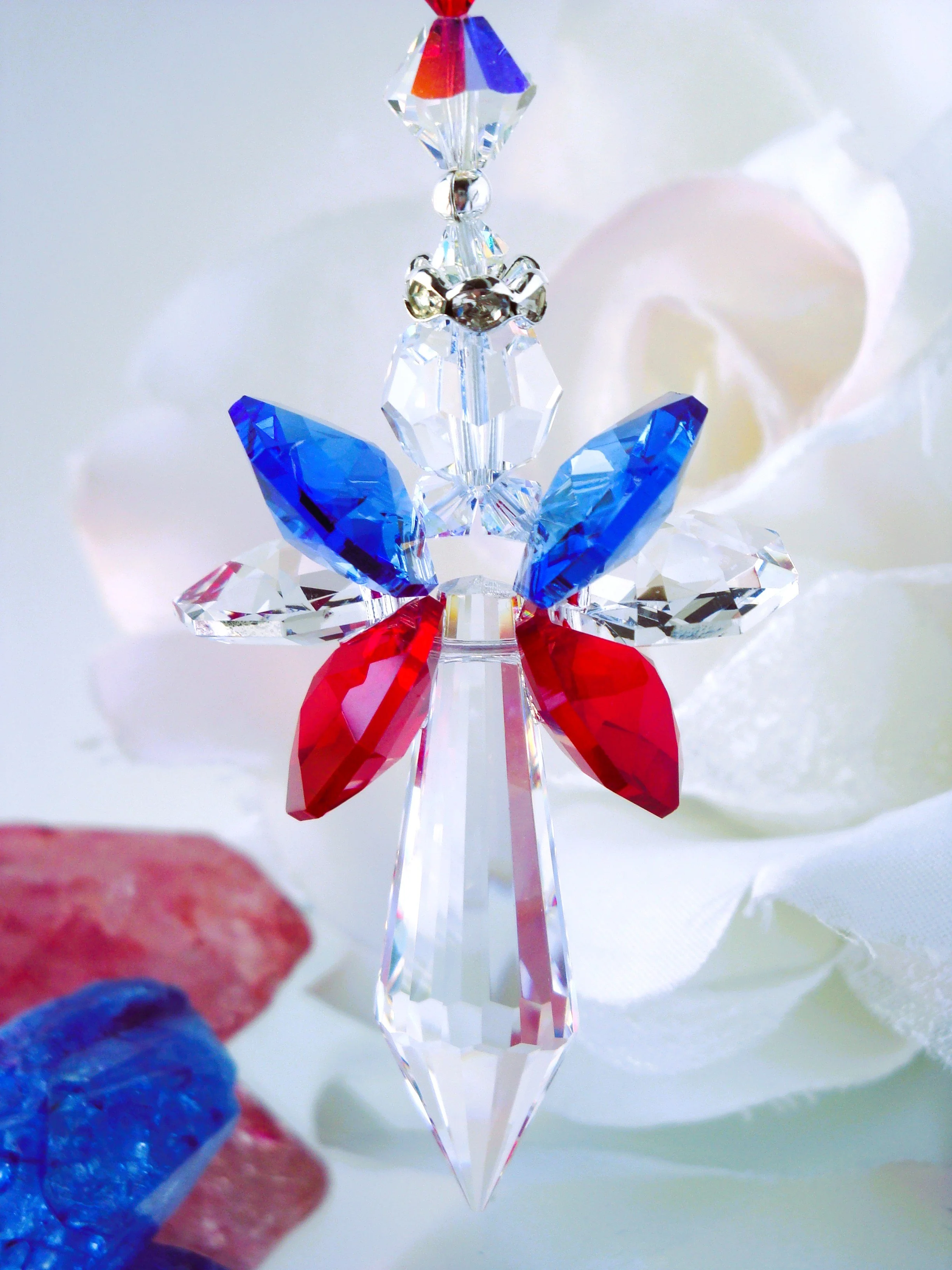 red white and blue angel up close.JPG