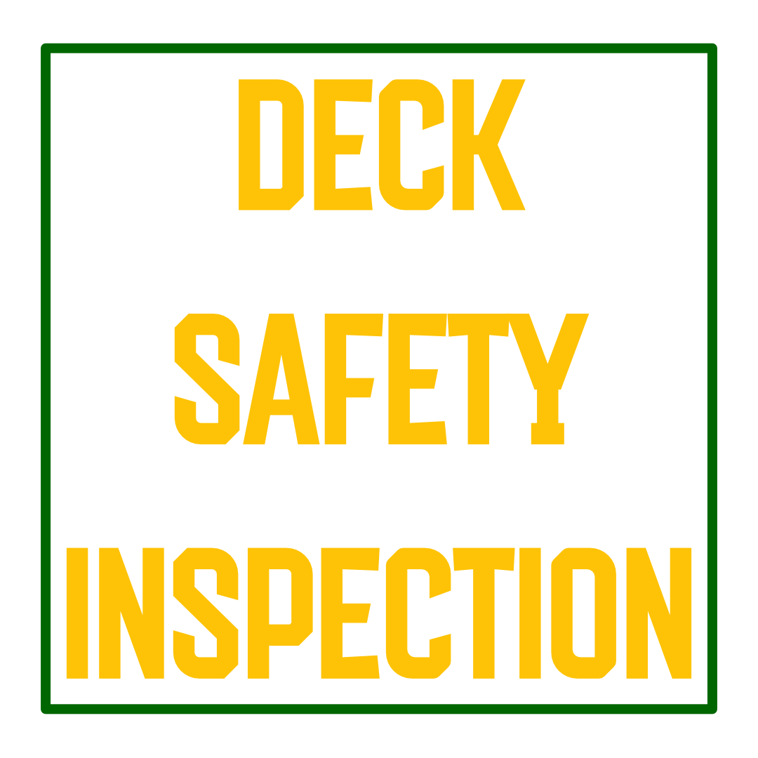 Deck Safety Inspection