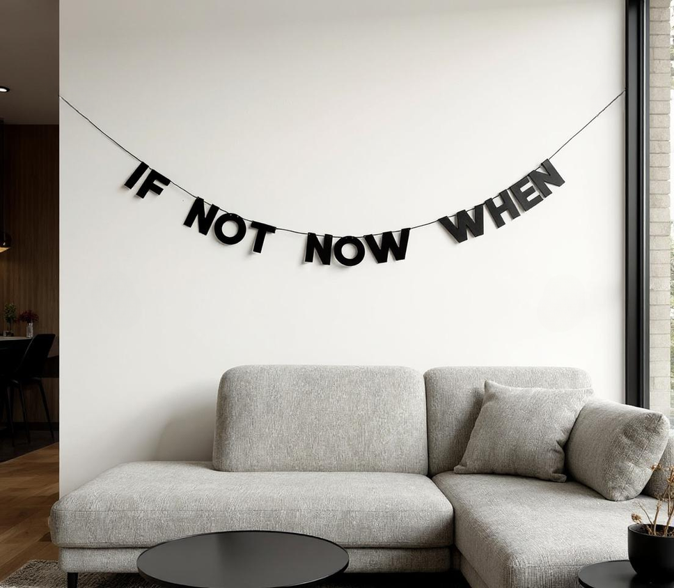 If not now when