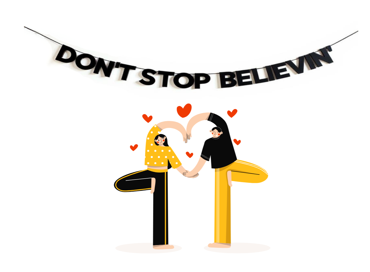 Don't stop believin'