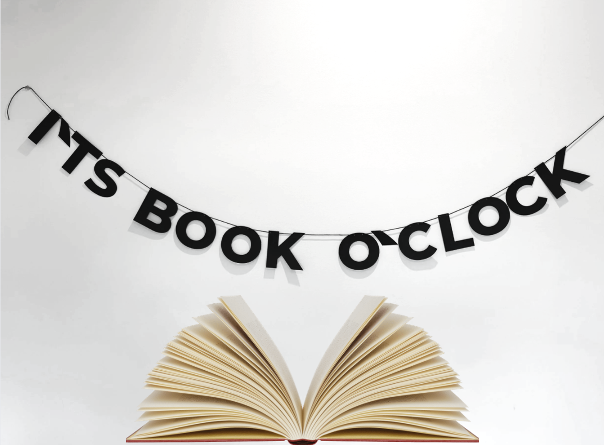 It's book o'clock