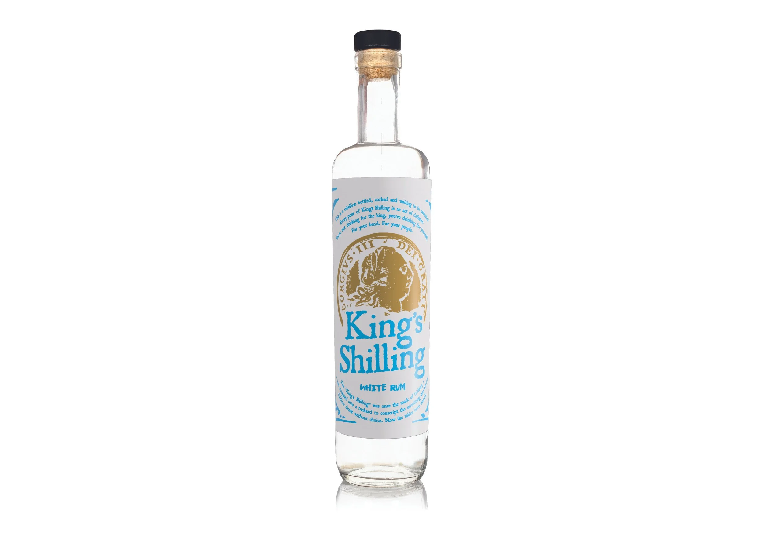 King’s shilling white rum