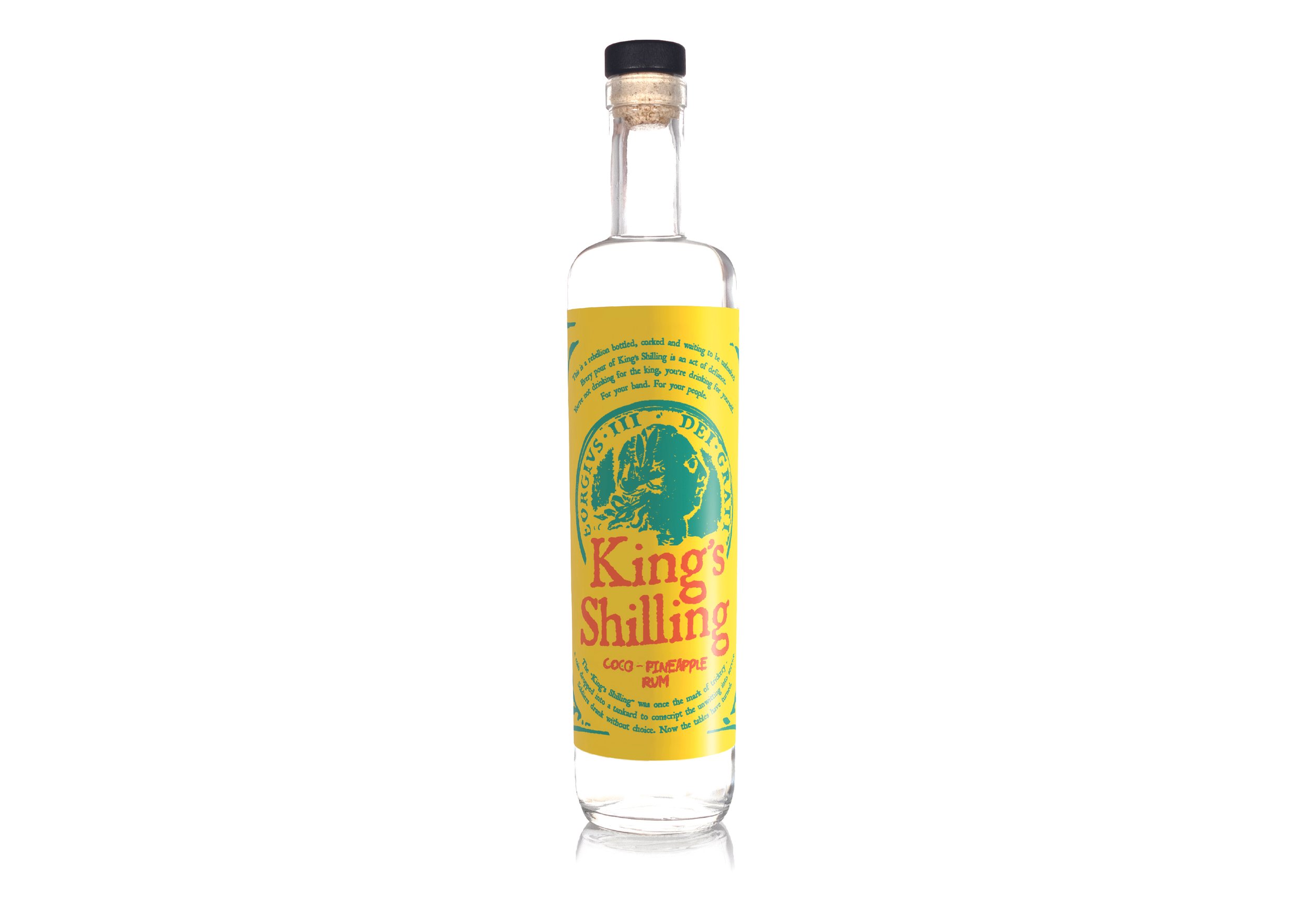 King’s shilling COCO &amp; Pineapple rum