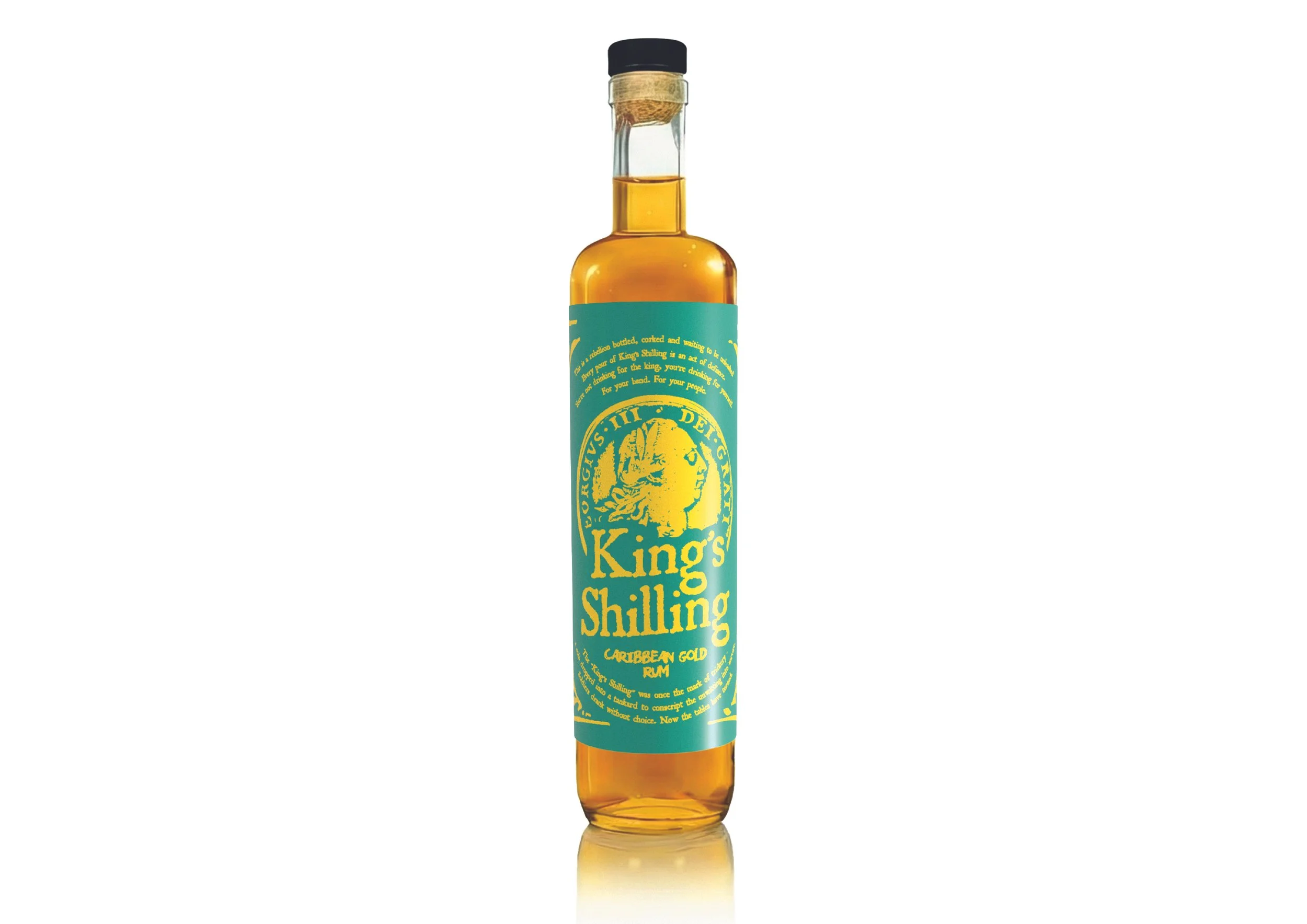 King’s shilling caribbean Gold rum