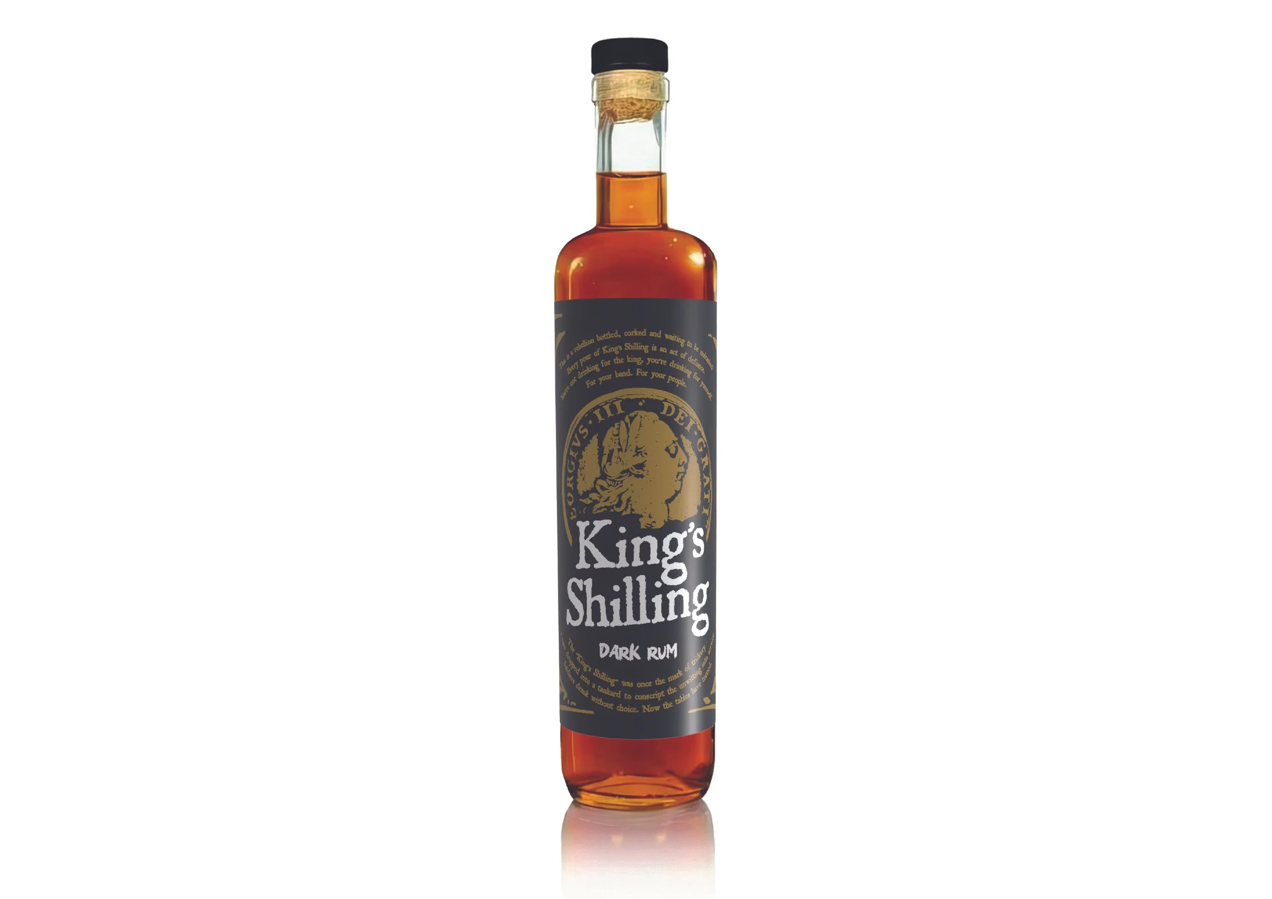 King’s shilling dark rum
