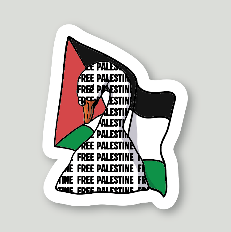 Free Palestine Sticker
