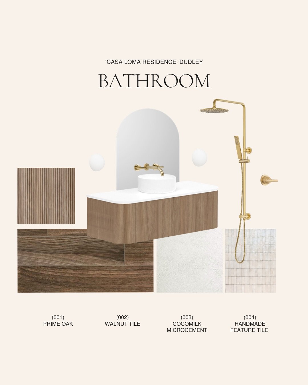 The bathroom at Casa Loma was designed to feel like a natural extension of the home&rsquo;s overall aesthetic, creating a sense of cohesion and calm throughout.

To maintain continuity, we selected the same vanity and wall lights used elsewhere in th