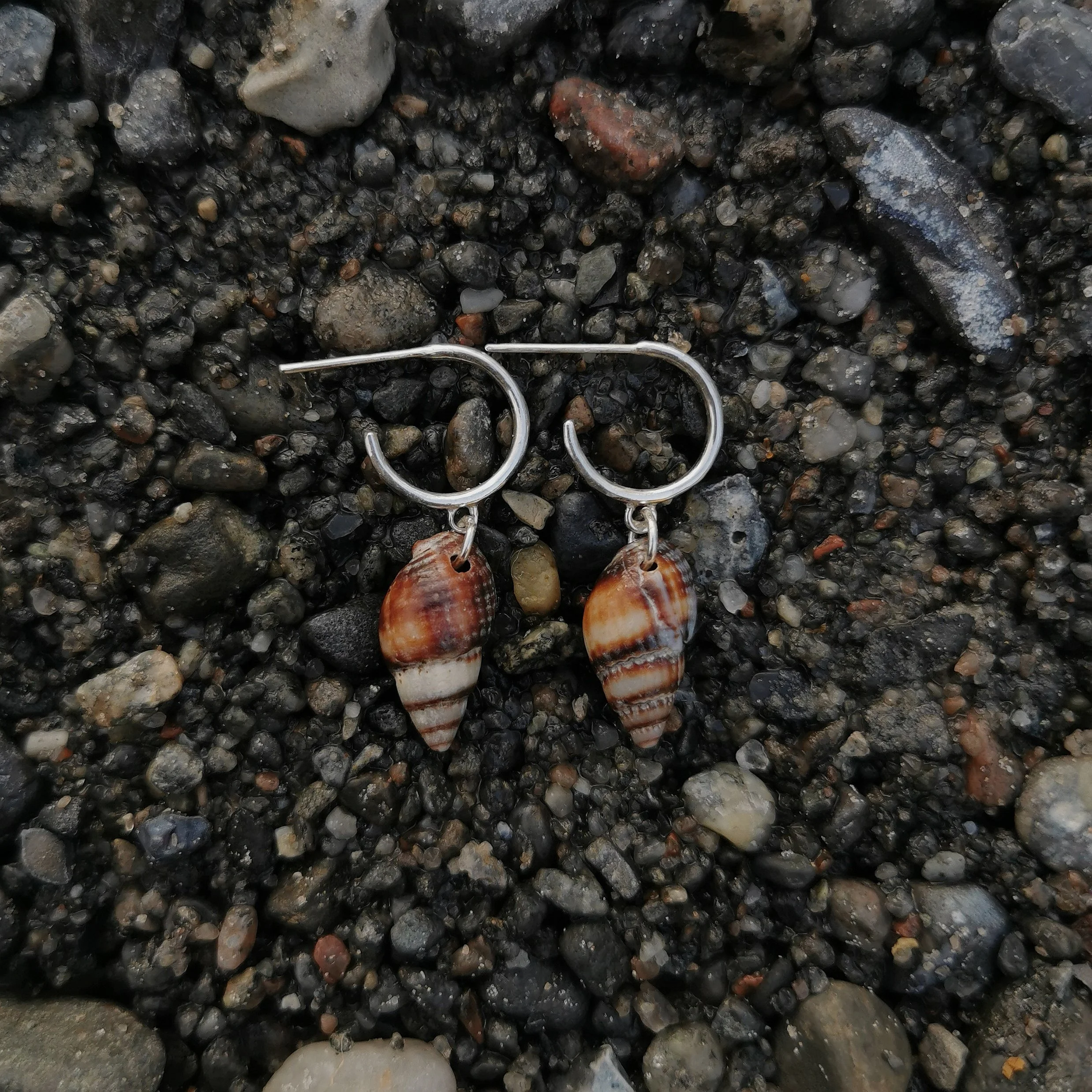 Creoler med dværg konkylier sølv