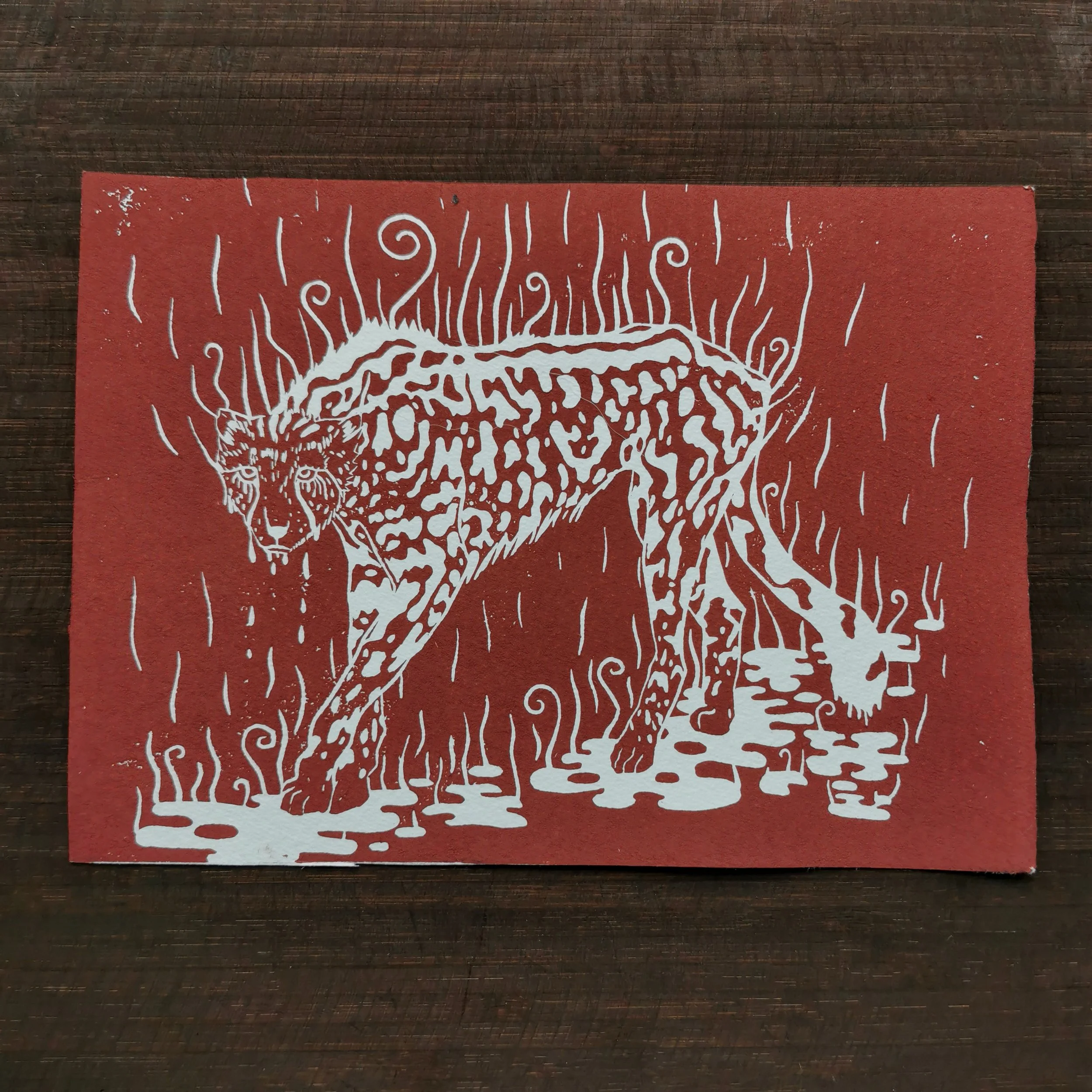 Gepard Linotryk - Fås i flere farver