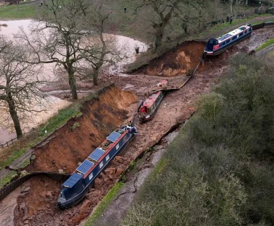 Canal Breach in Whitchurch