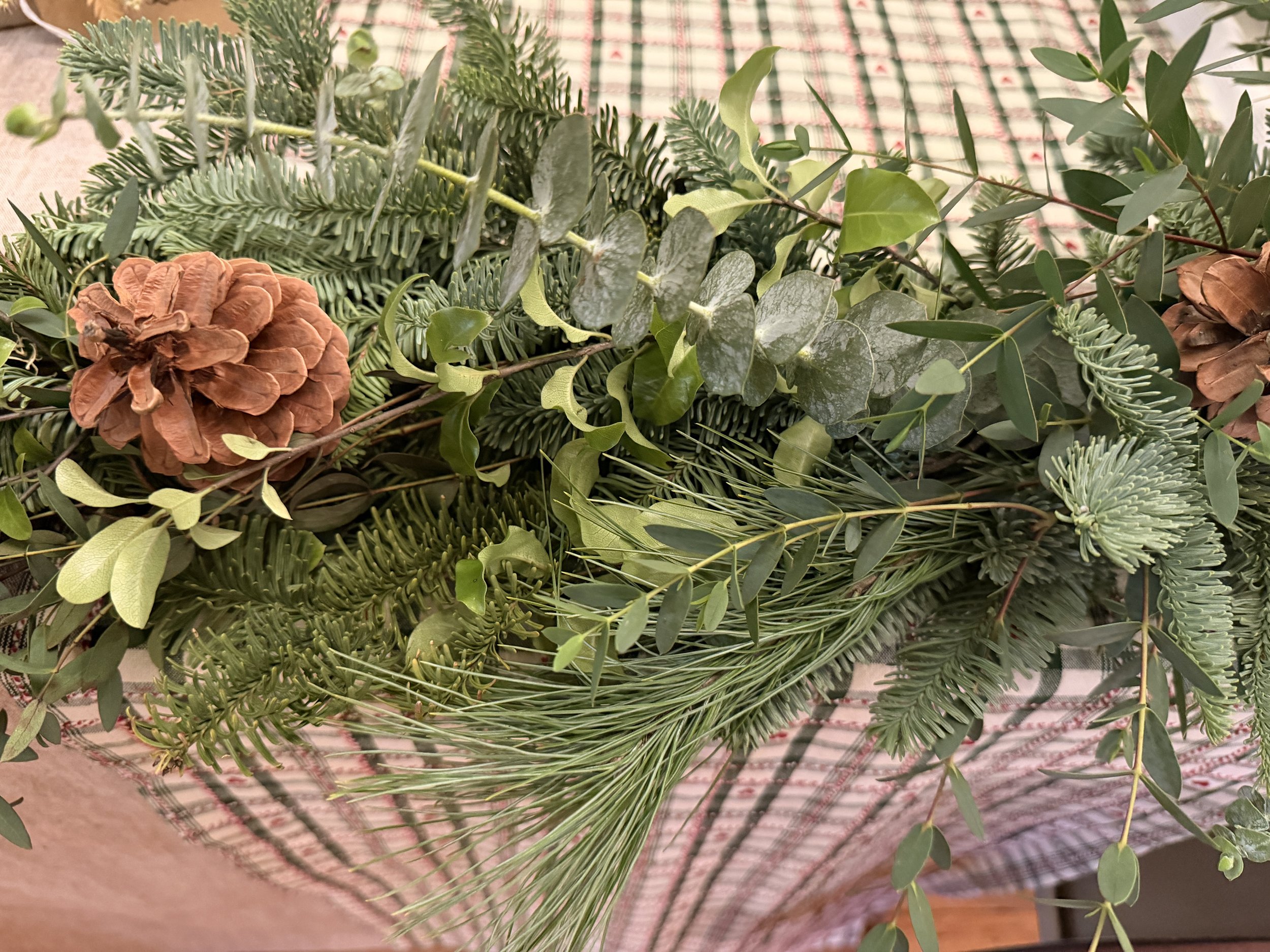 Evergreen Abundance Garland
