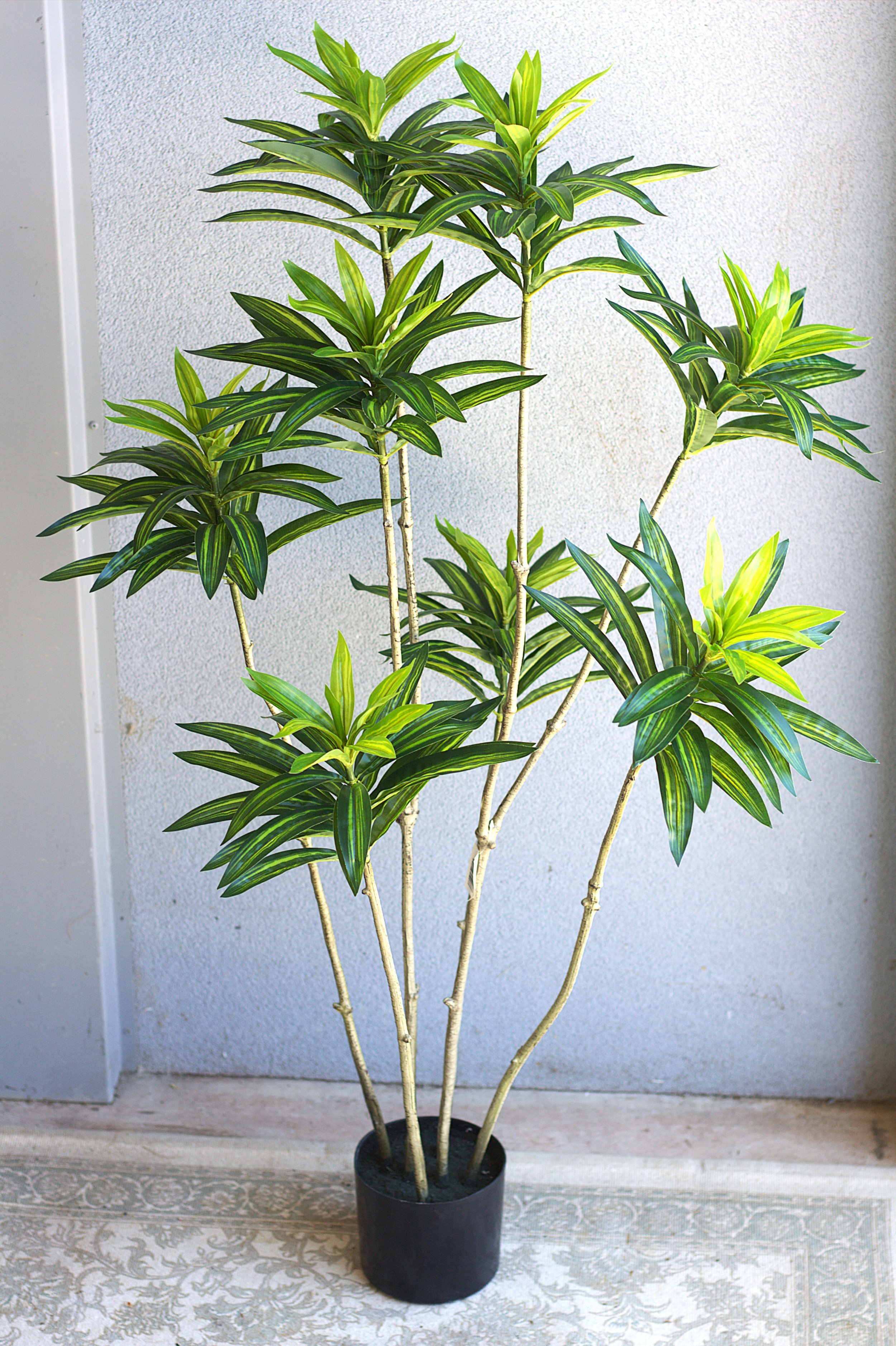 Artificial Potted Wild Dracaena tree